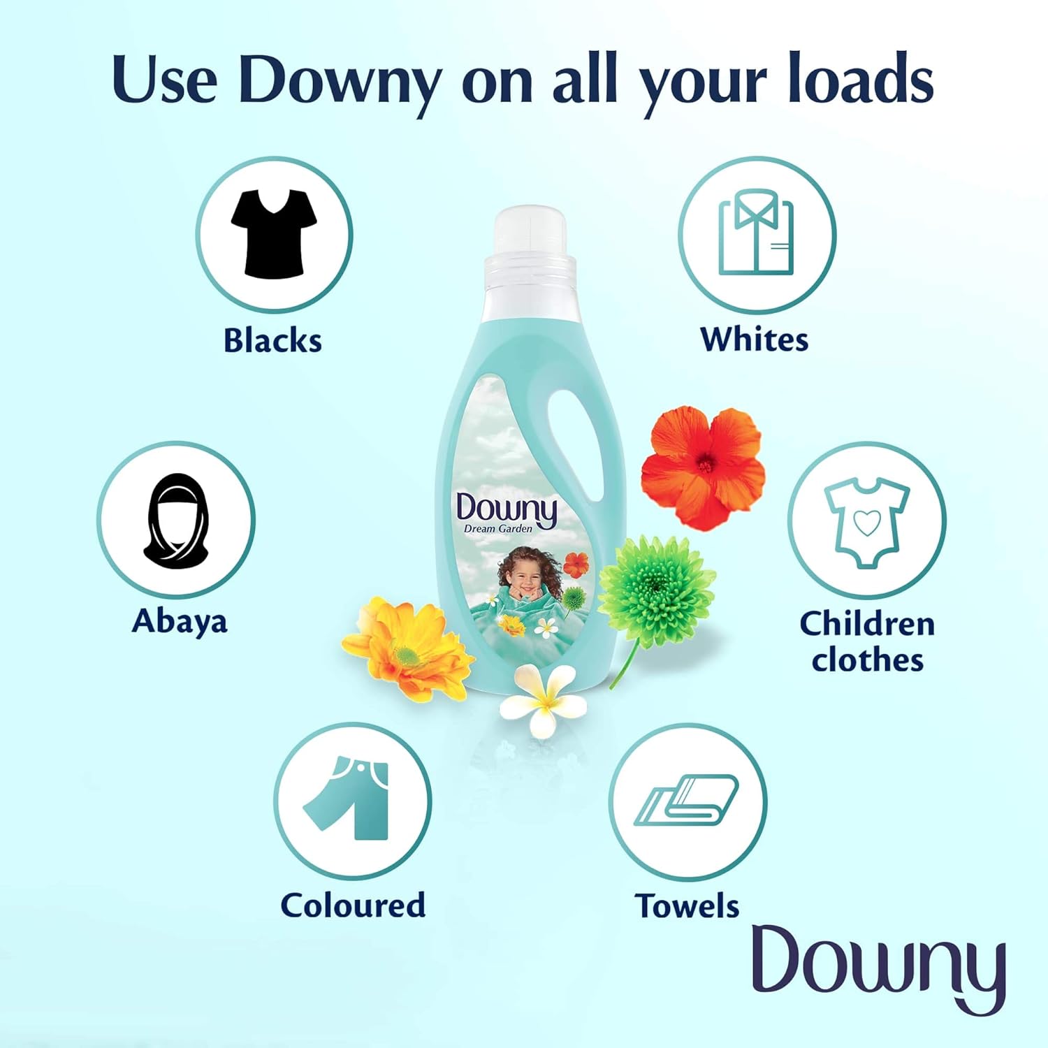  Downy Regular Fabric Softener Dream Garden 2Litre