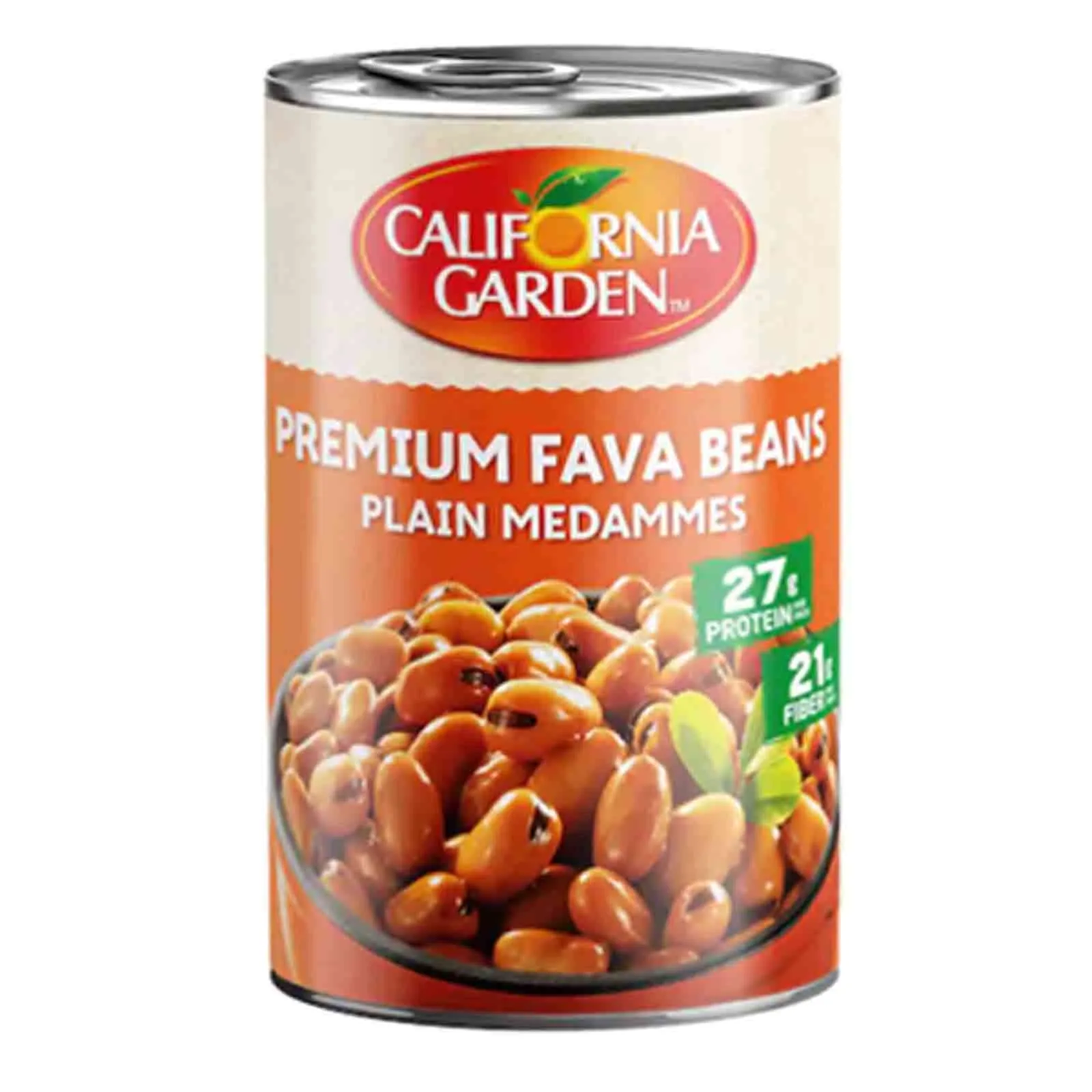 California Garden Fava Beans Plain Medammes 450 g
