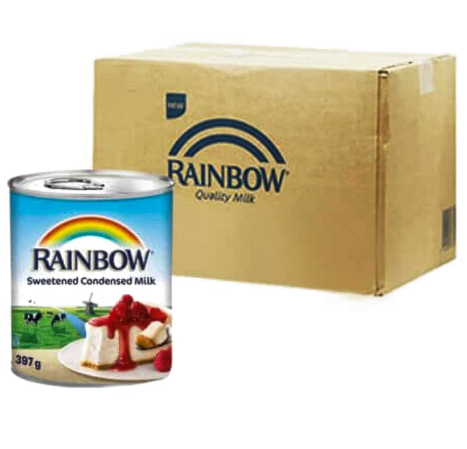 CONDENSED MILK SWEETENED RAINBOW ( 48 X 14 OZ )