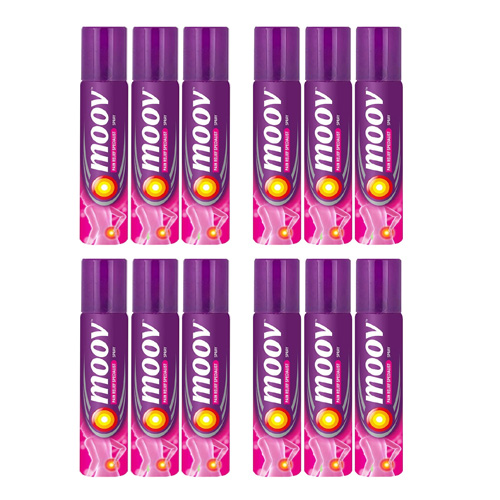  Moov Rapid Relief Spray 12 X 150 ml