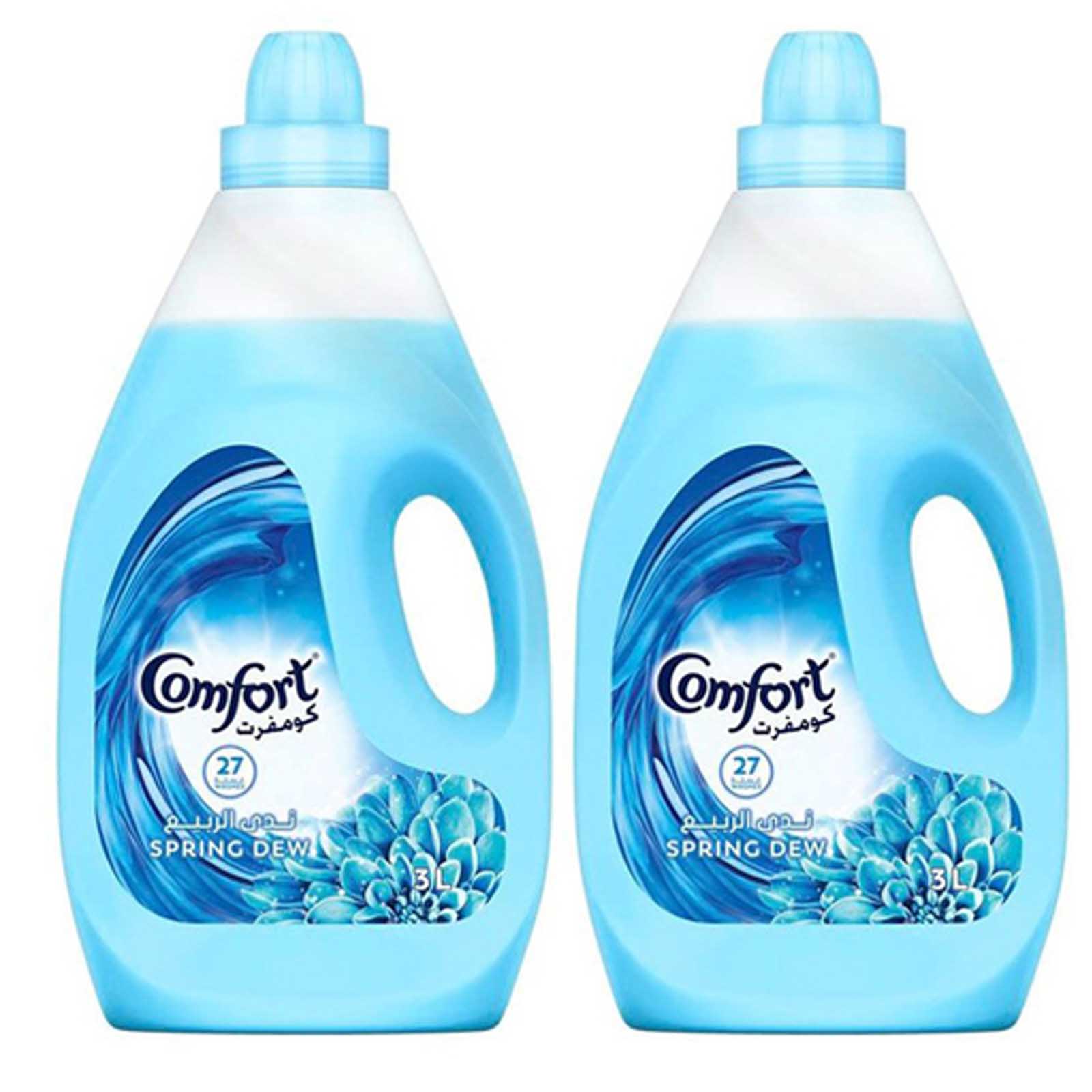 FABRIC SOFTENER SPRING DEW COMFORT ( 2 X 3 LTR )