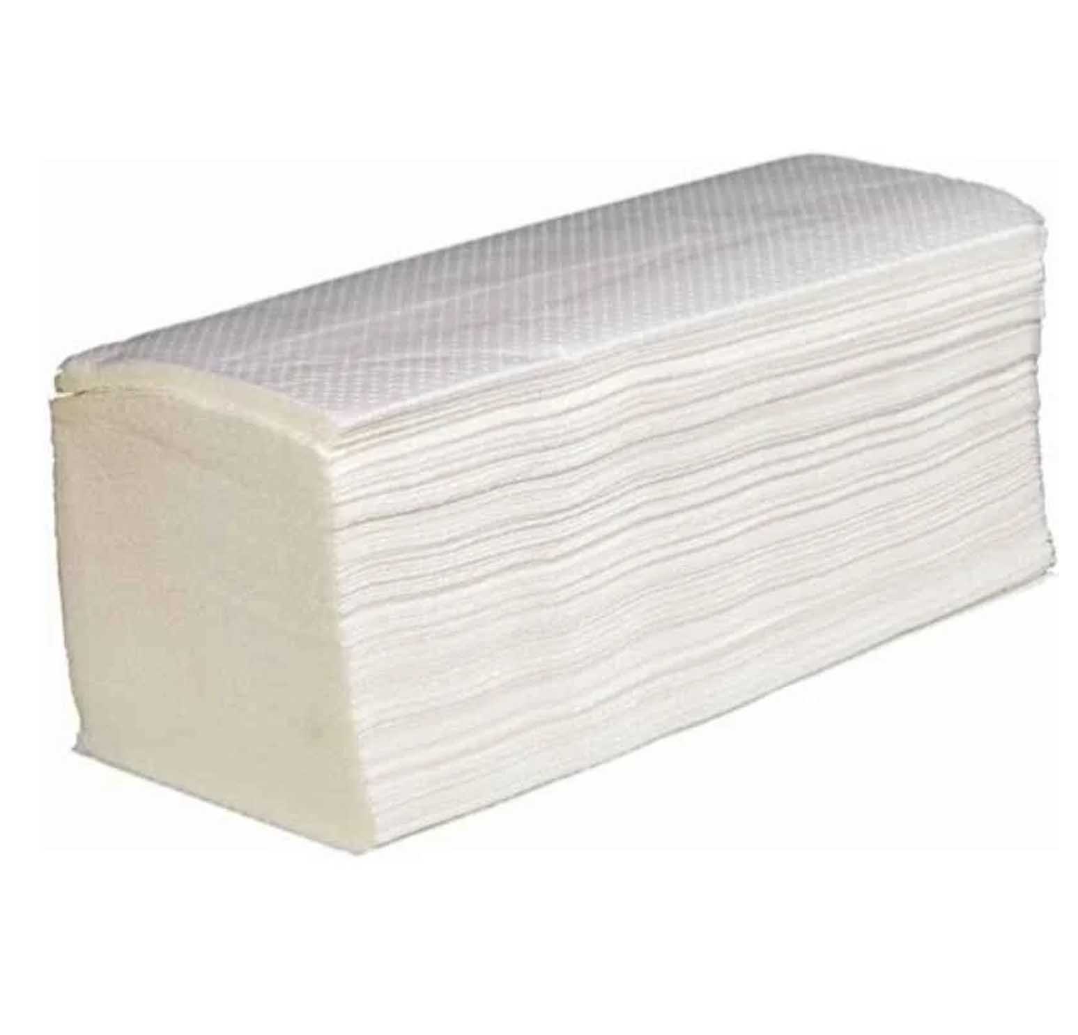 TISSUES INTER FOLD 2 PLY 22 X 20 CM -150 SHEETS (20PCS)