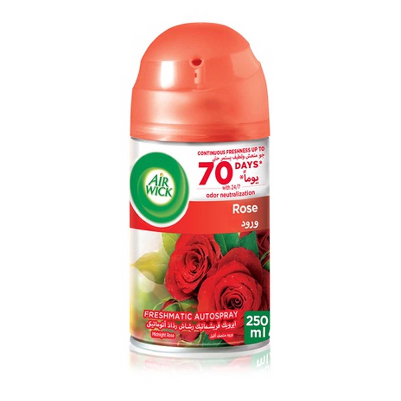 AIR FRESHNER REFILL MIDNIGHT ROSE AIR WICK ( 250 ml )