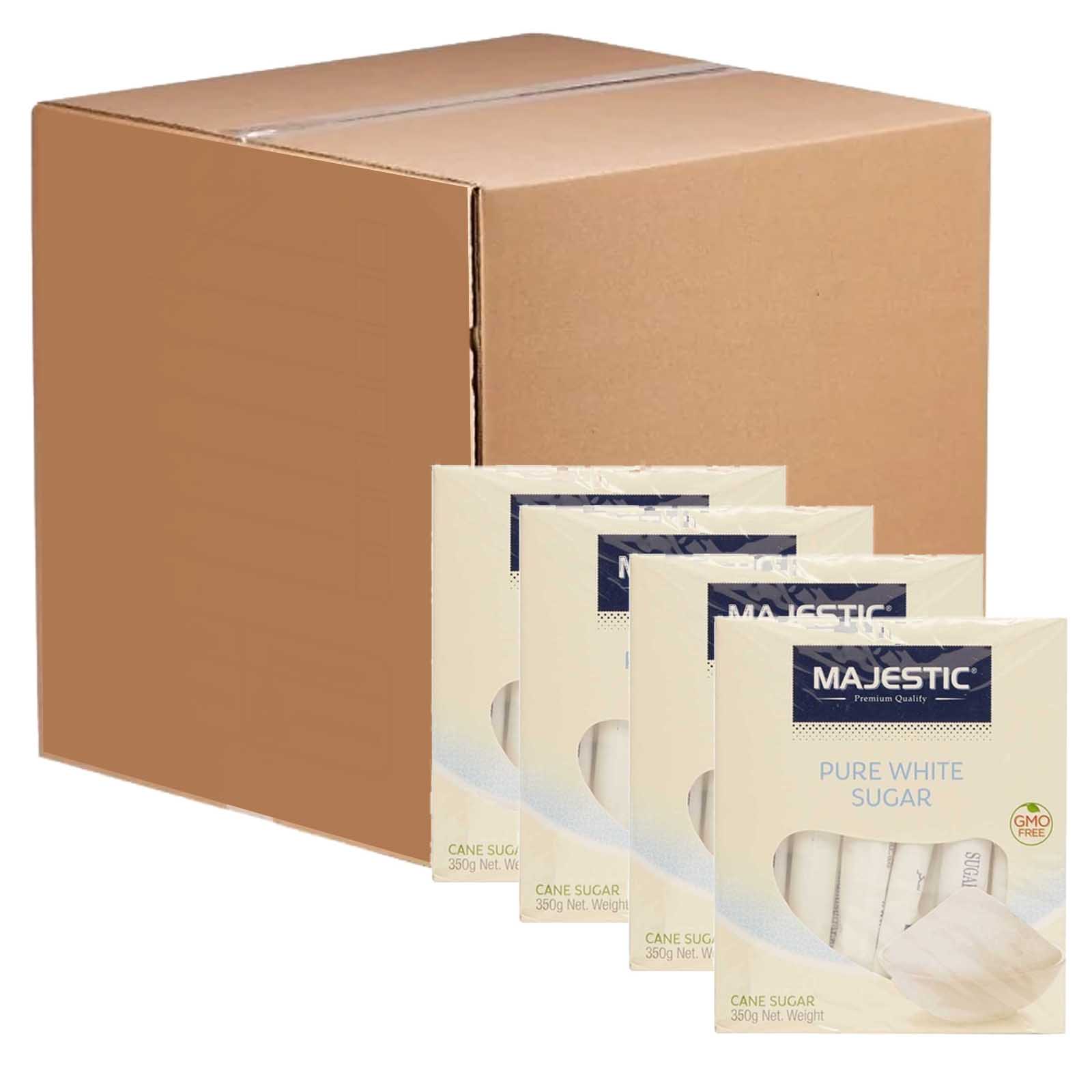 SUGAR WHITE STICKS MAJESTIC ( 24 X 350 gm )