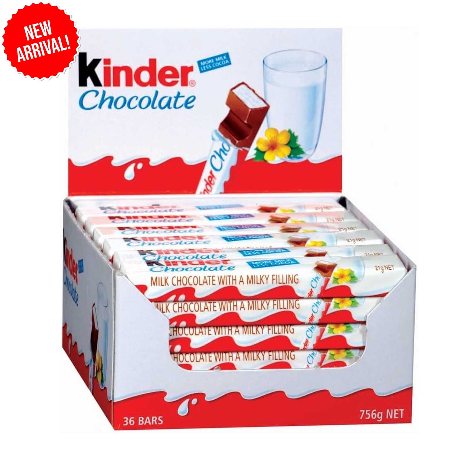 CHOCOLATE MAXI KINDER( 36 X 21 GM )