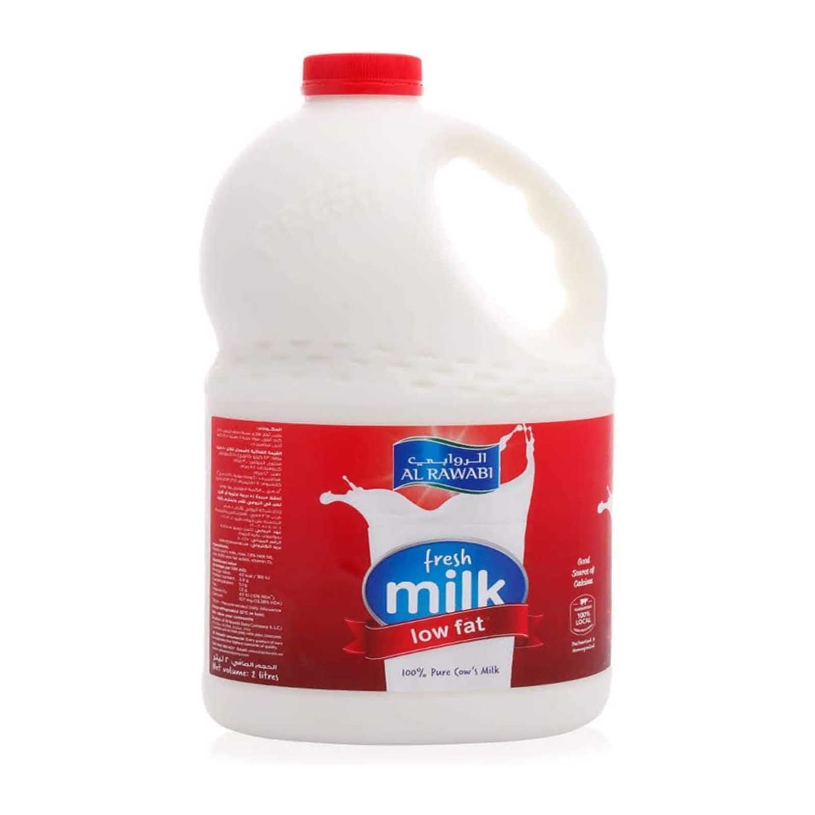 MILK LOW FAT AL RAWABI ( 2 LTR )