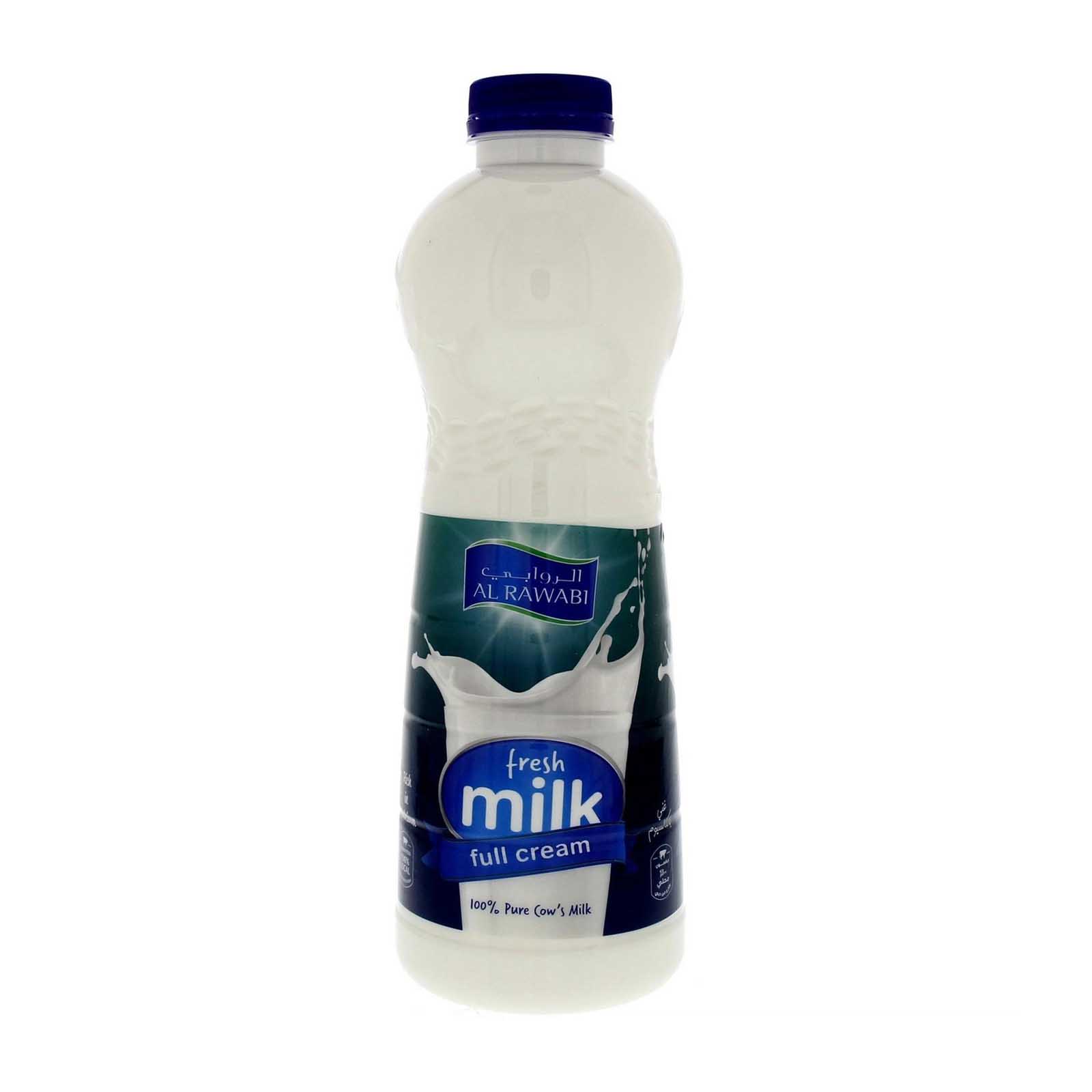 MILK FULL CREAM AL RAWABI ( 1 LTR  )