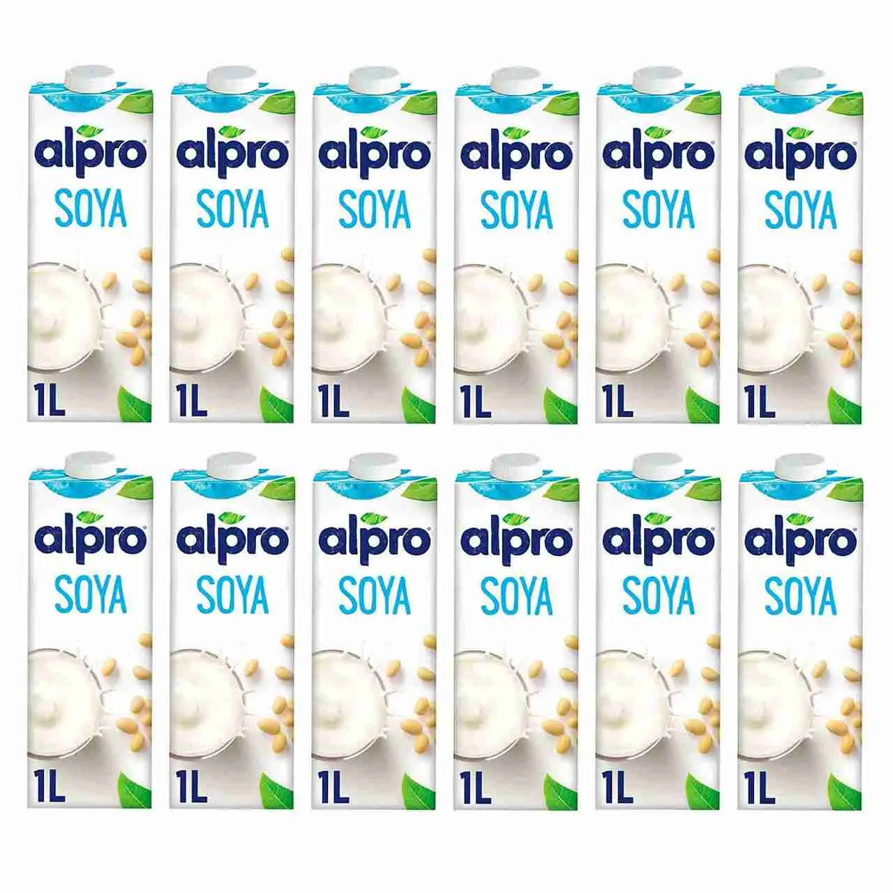 SOYA DRINK ORIGINAL ALPRO ( 12 X 1 LTR )