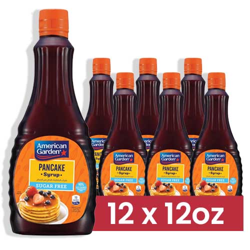 SYRUP PANCAKE AMERICAN GARDEN ( 12 X 12 OZ )