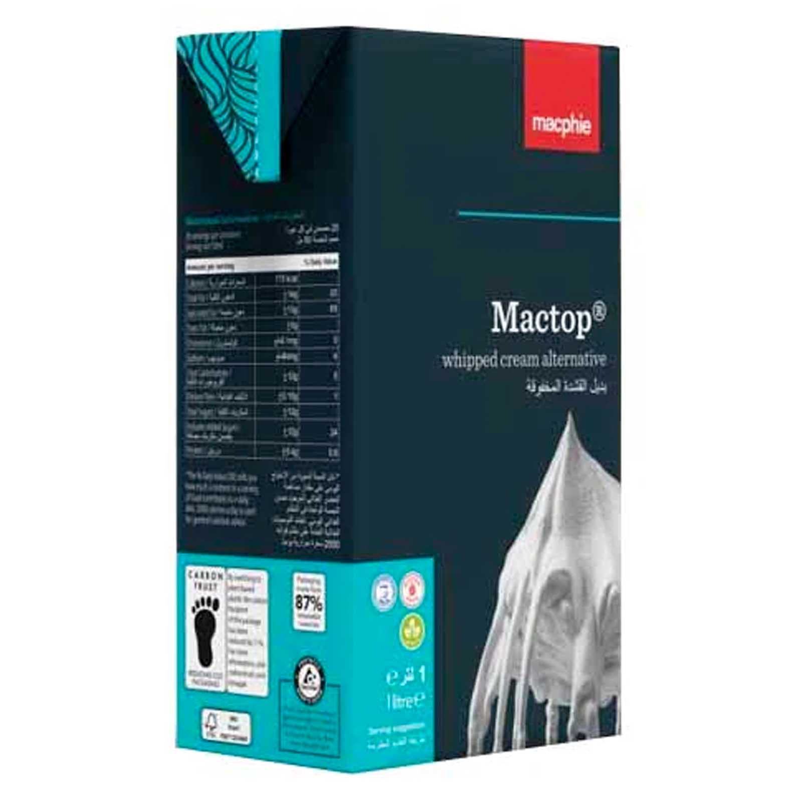 WHIPPING CREAM NON DAIRY MACTOP ( 1 LTR )