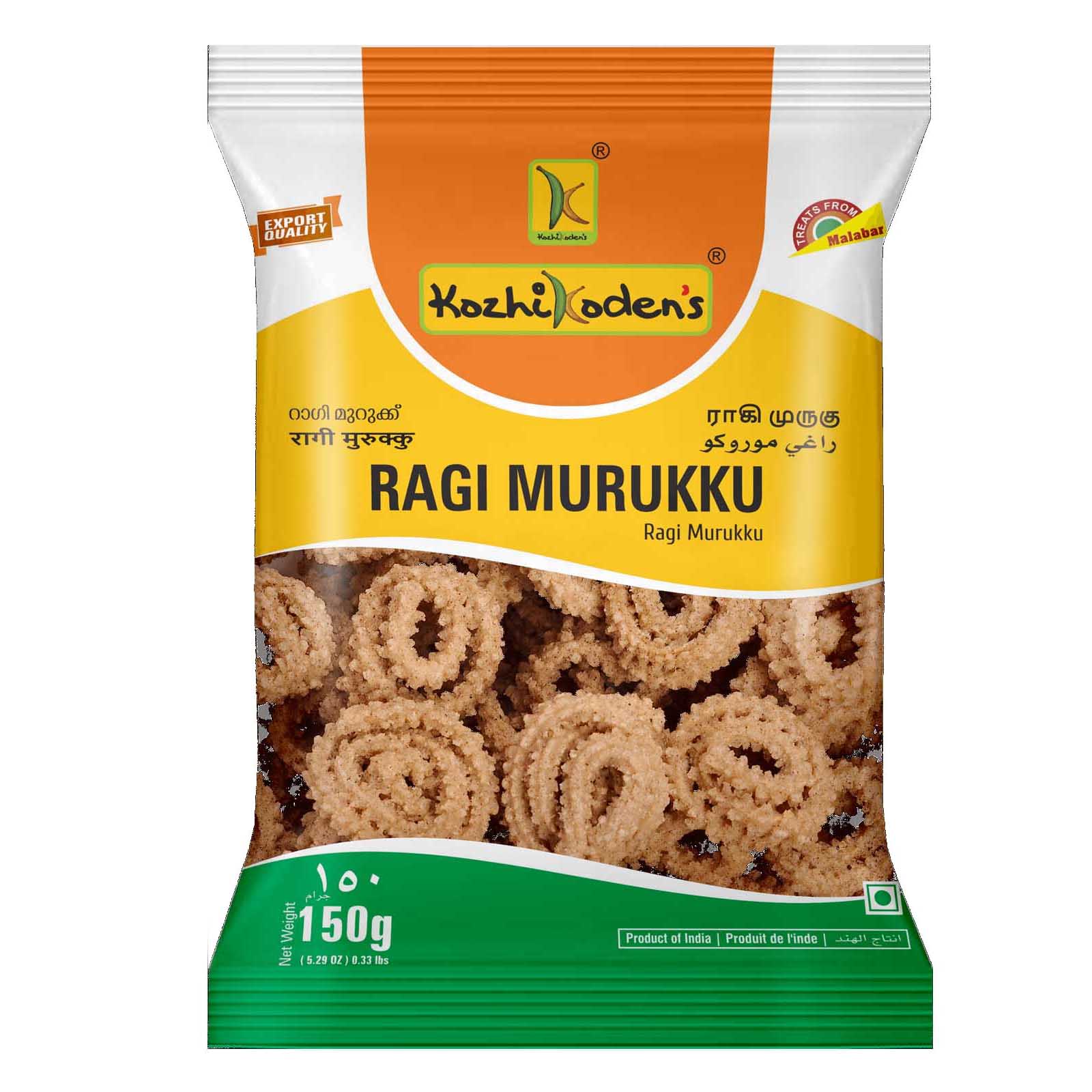  Kozhikodens Ragi Murukku 150 g