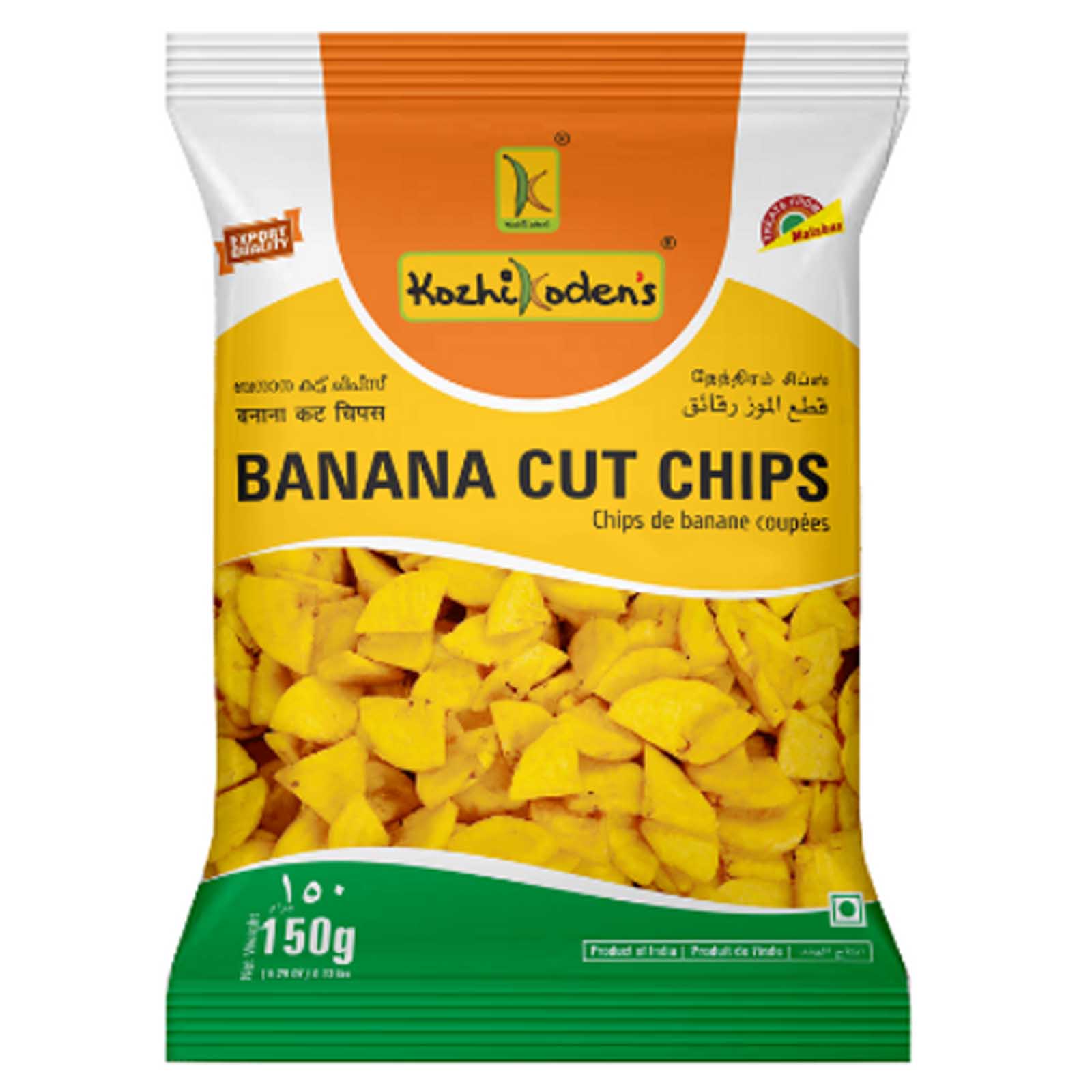  Kozhikodens Banana Cut Chips 150 g 