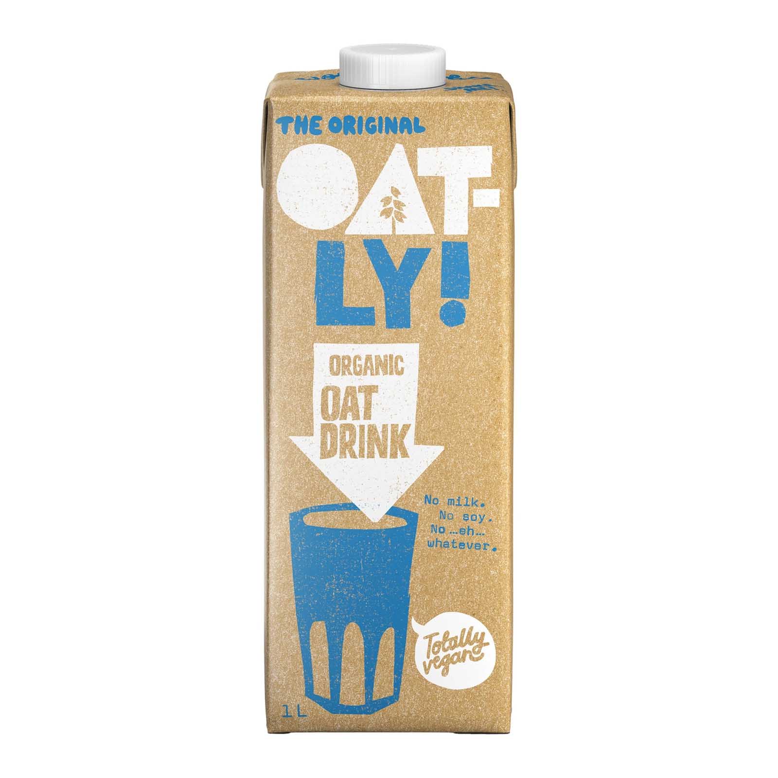 OAT DRINK ORGANIC OATLY ( 1 LTR )