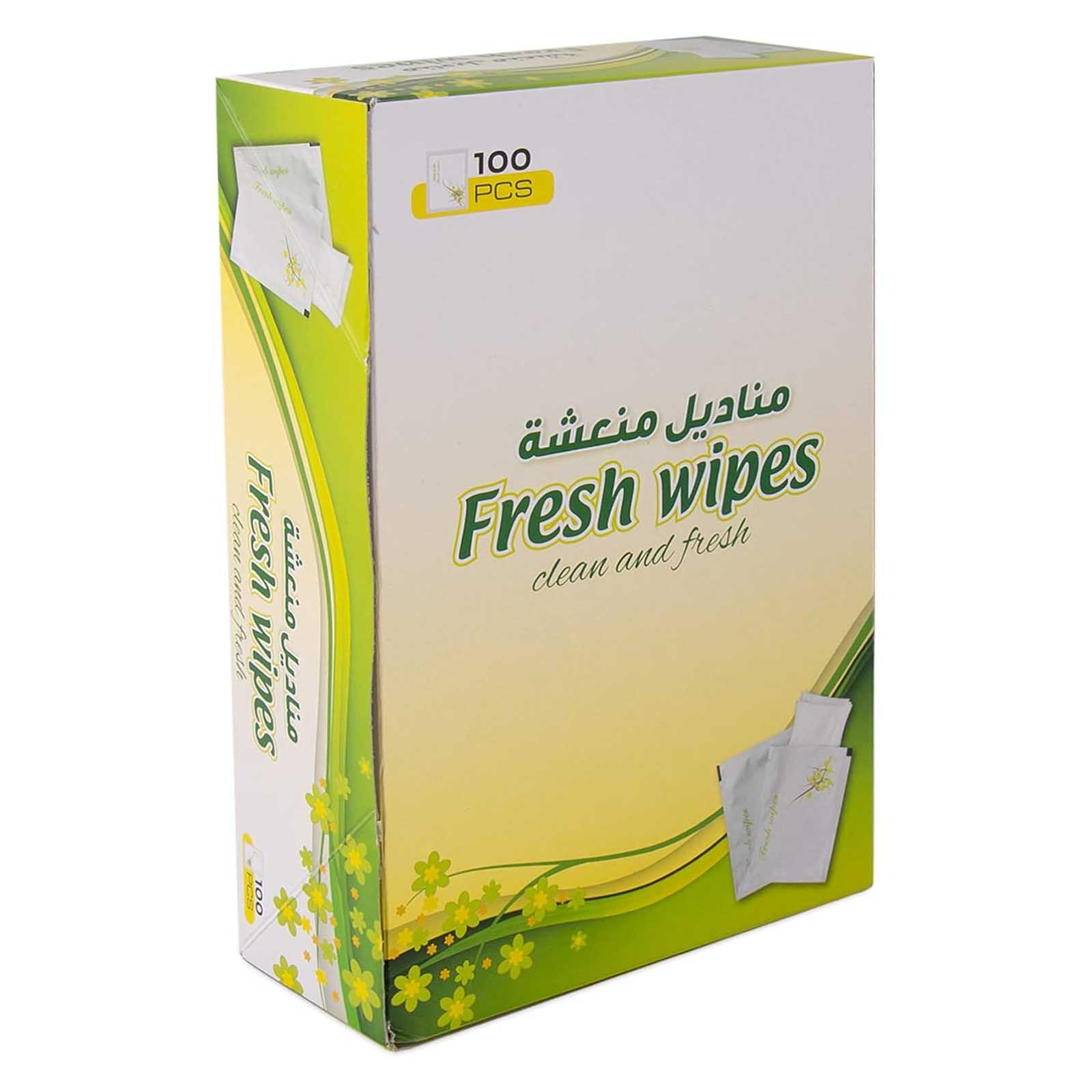 WET WIPES INDIVIDUAL WRAP FALCON ( 100 PCS ) 