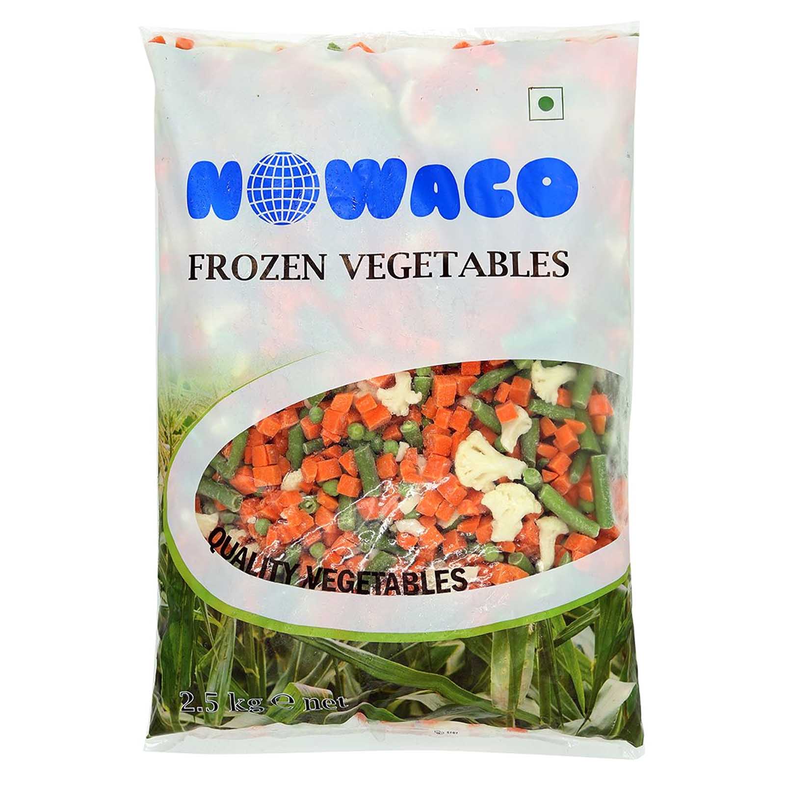 MIX VEGETABLES FROZEN 4-MIX NOWACO ( 2.5 KG )