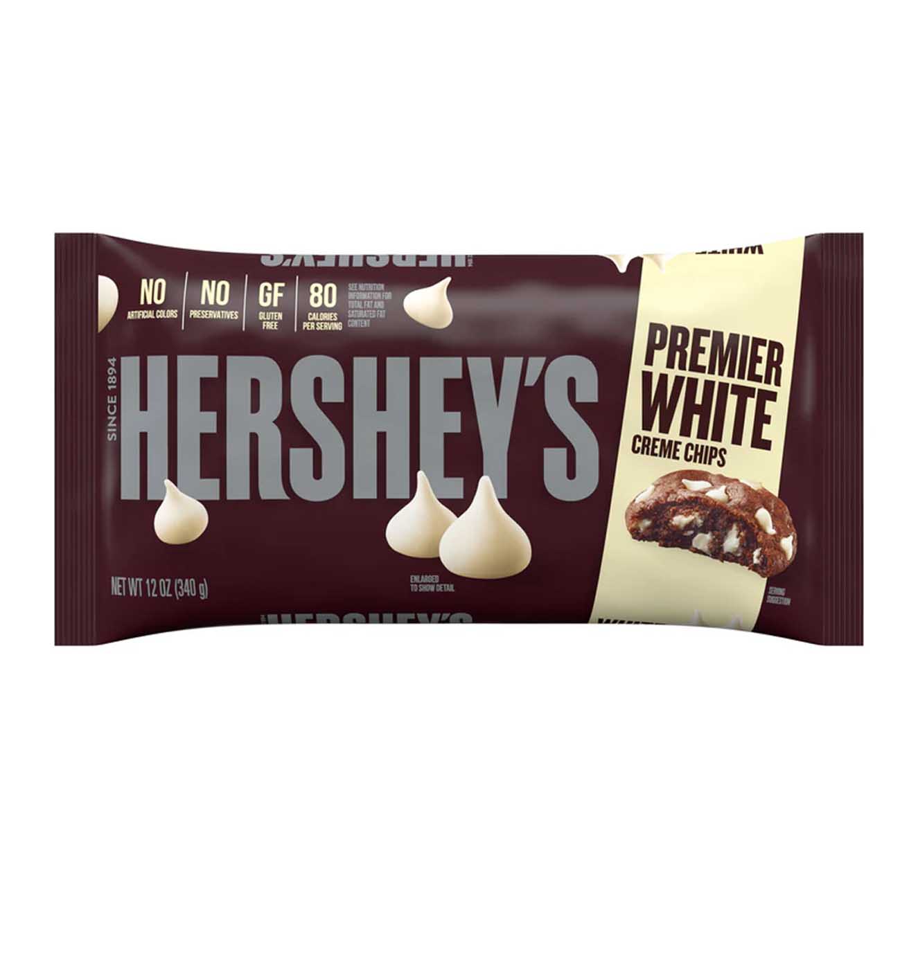 PREMIER WHITE CREME CHIPS HERSHEYS ( 340 GM )