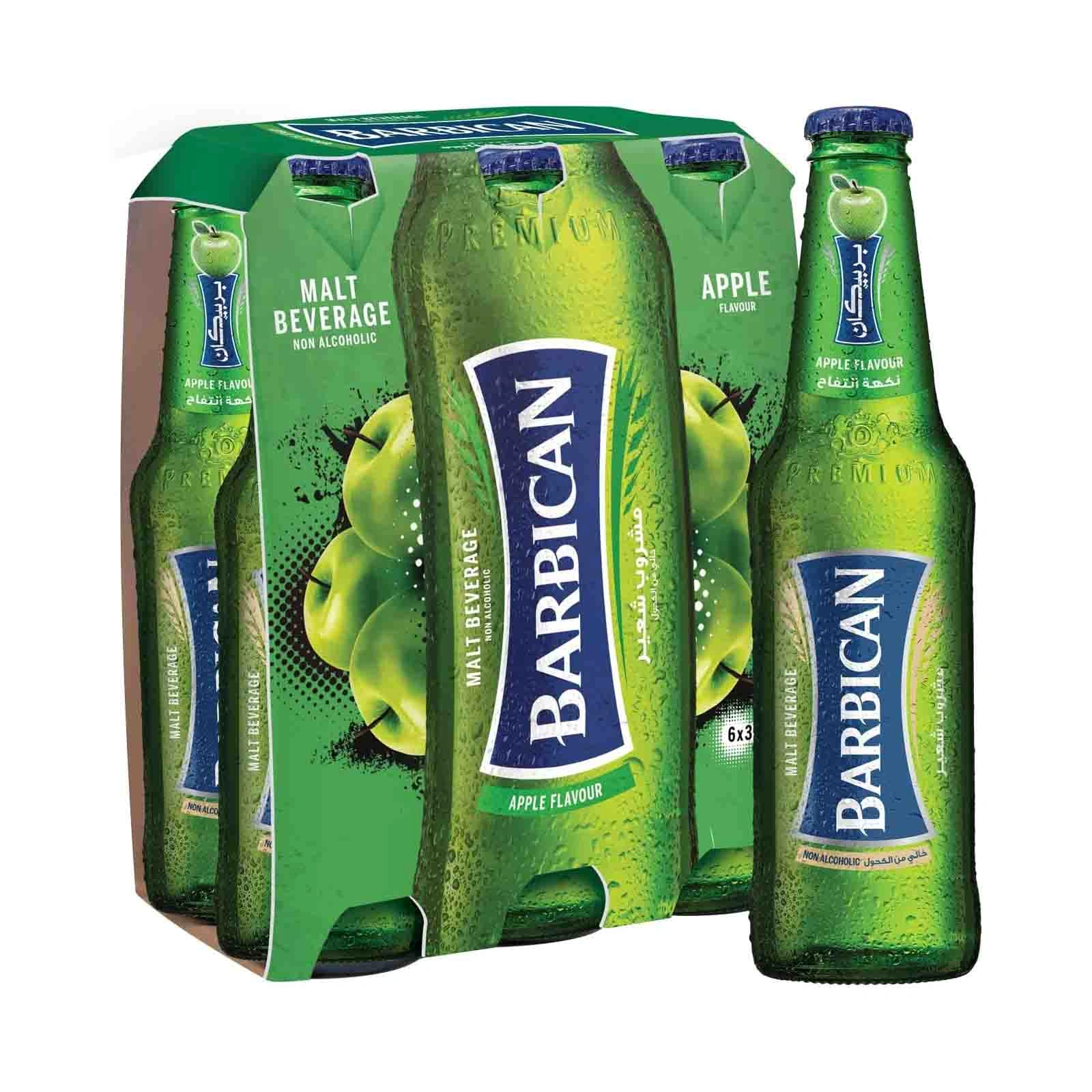 NON ALCOHOLIC BEVERAGE APPLE BARBICAN (6 X 330 ML)