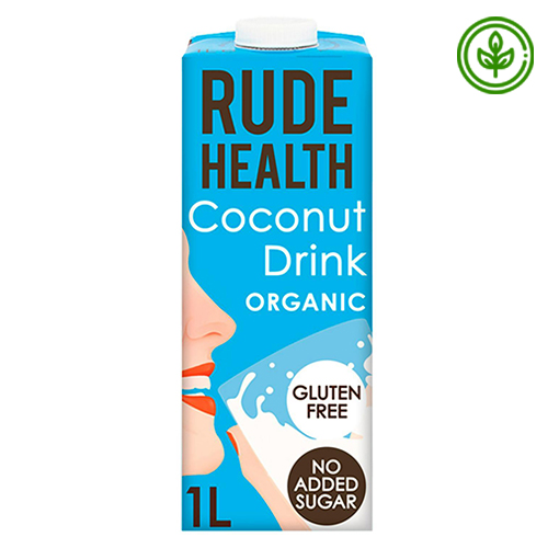 MILK COCONUT DRINK ORGANIC RUDE HEALTH ( 1 LTR )