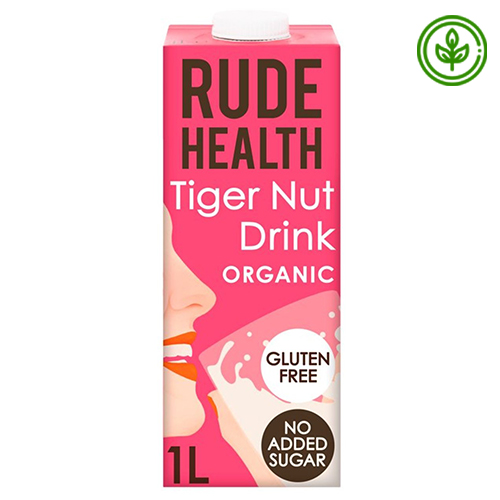 MILK TIGER NUT DRINK ORGANIC RUDE HEALTH ( 1 LTR )