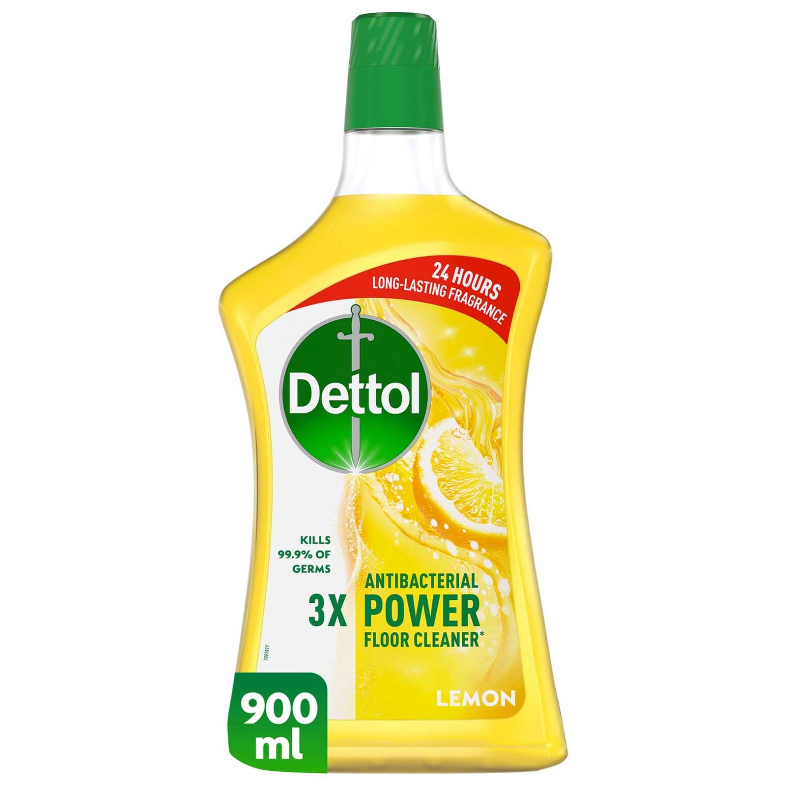 FLOOR CLEANER ANTIBACTERIAL POWER 3X LEMON DETTOL (900 ML)