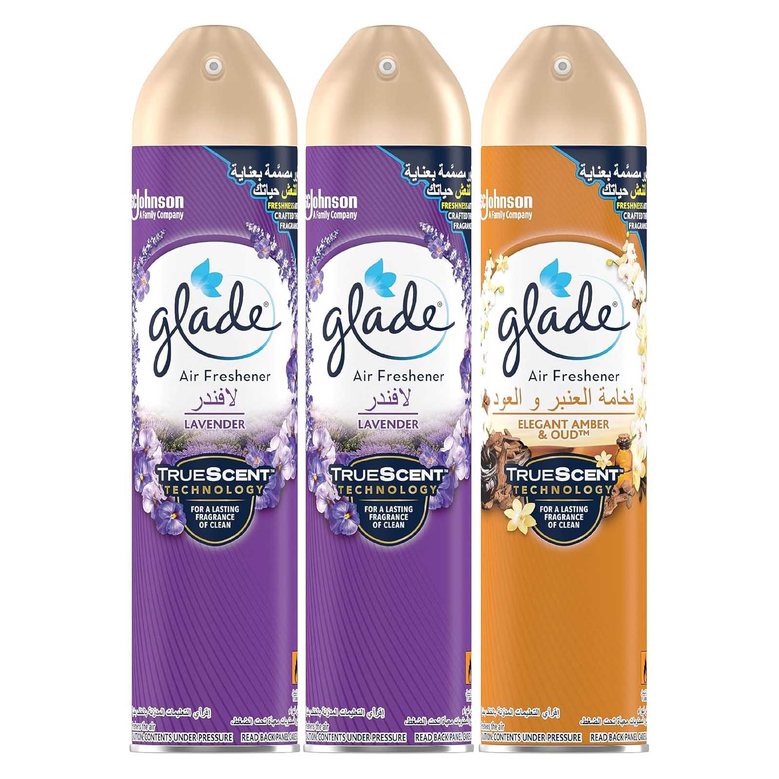 AIR FRESHNER ASSORTED GLADE ( 3 X 300 ML )