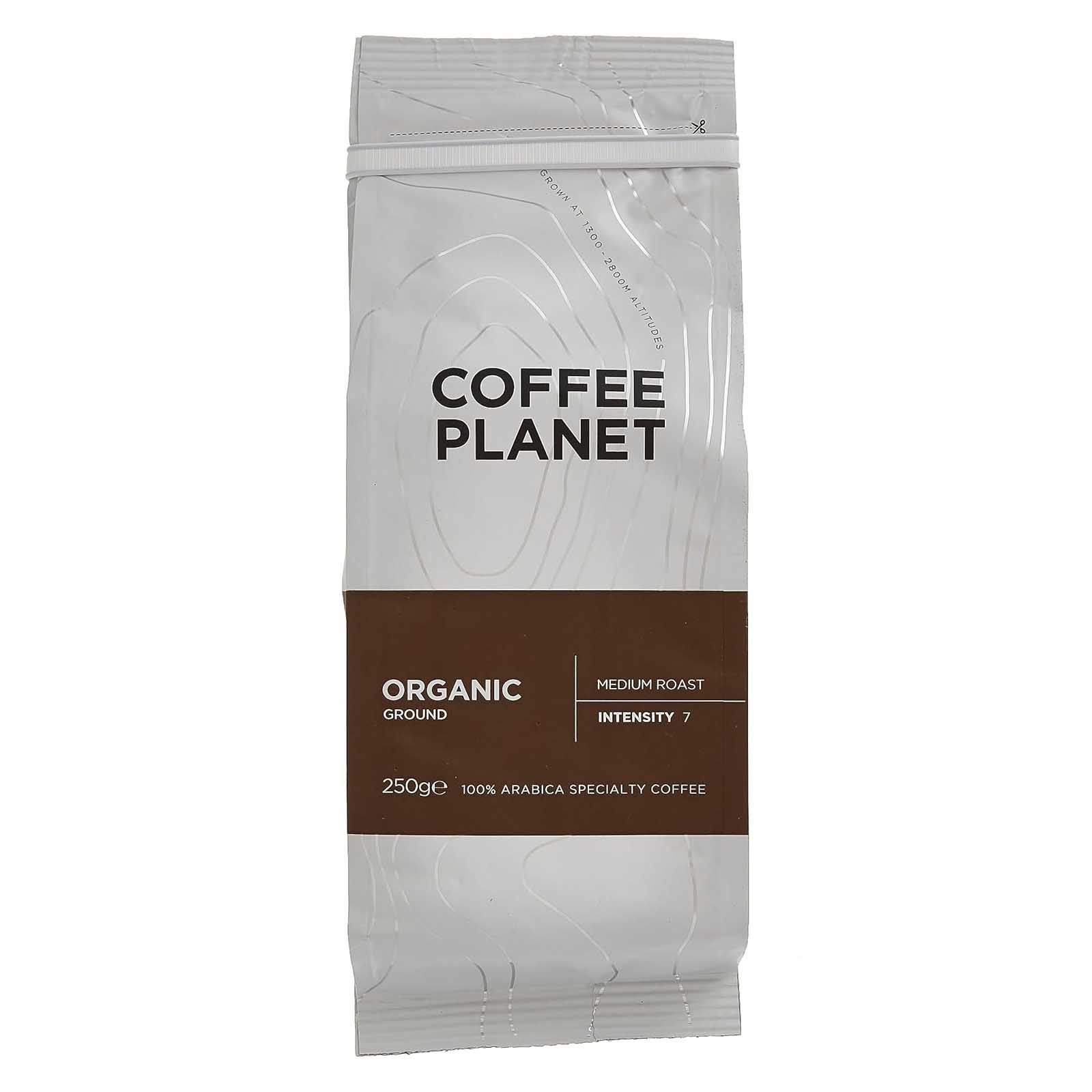 COFFEE MEDIUM ROAST COFFEE PLANET ( 250 gm )