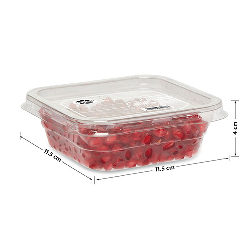  Fit Fresh Pomegranate Arils 125 g (Freshly-Prepared, Ready-To-Eat, Fresh, No Preservatives, No Additives, Zero Residues)