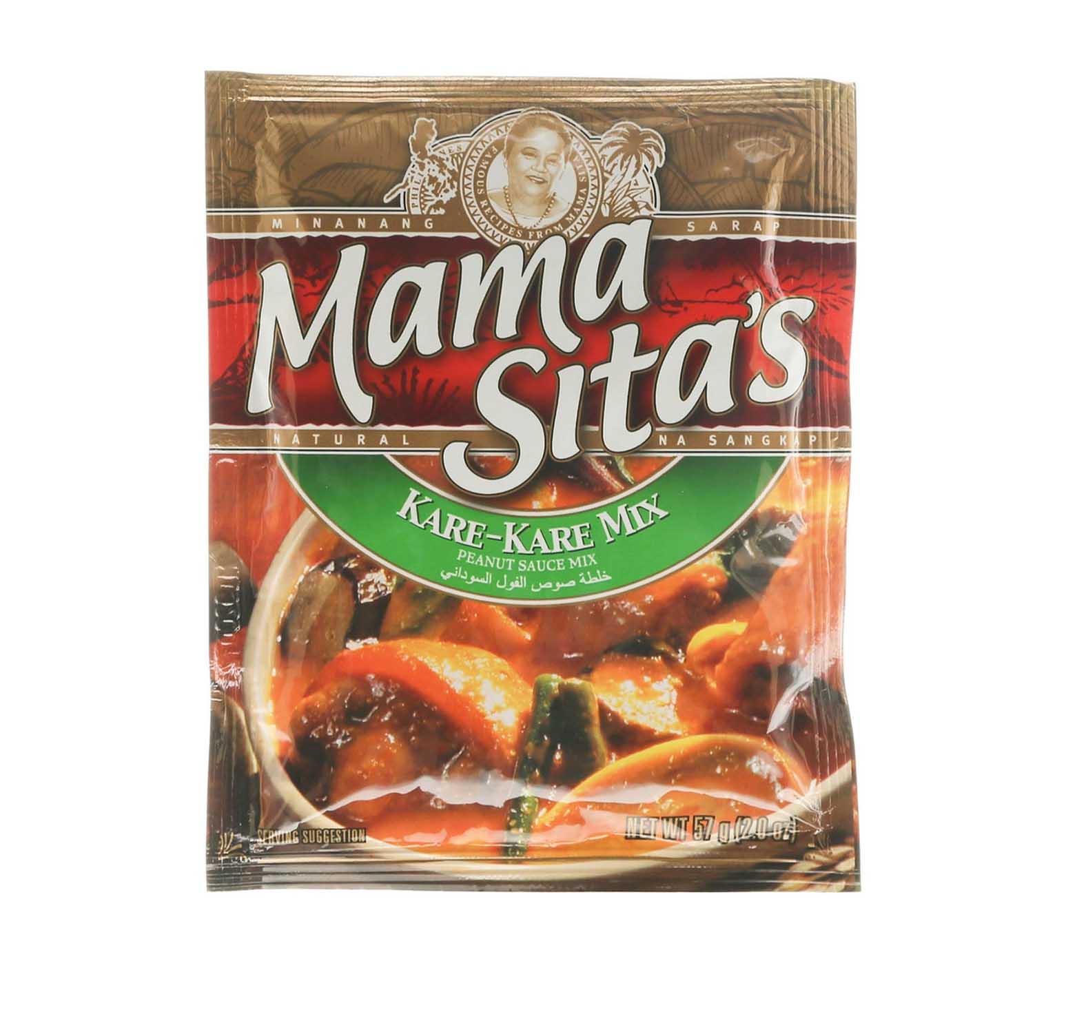 SAUCE KARE PEANUT MIX MAMA SITAS ( 57 gm )