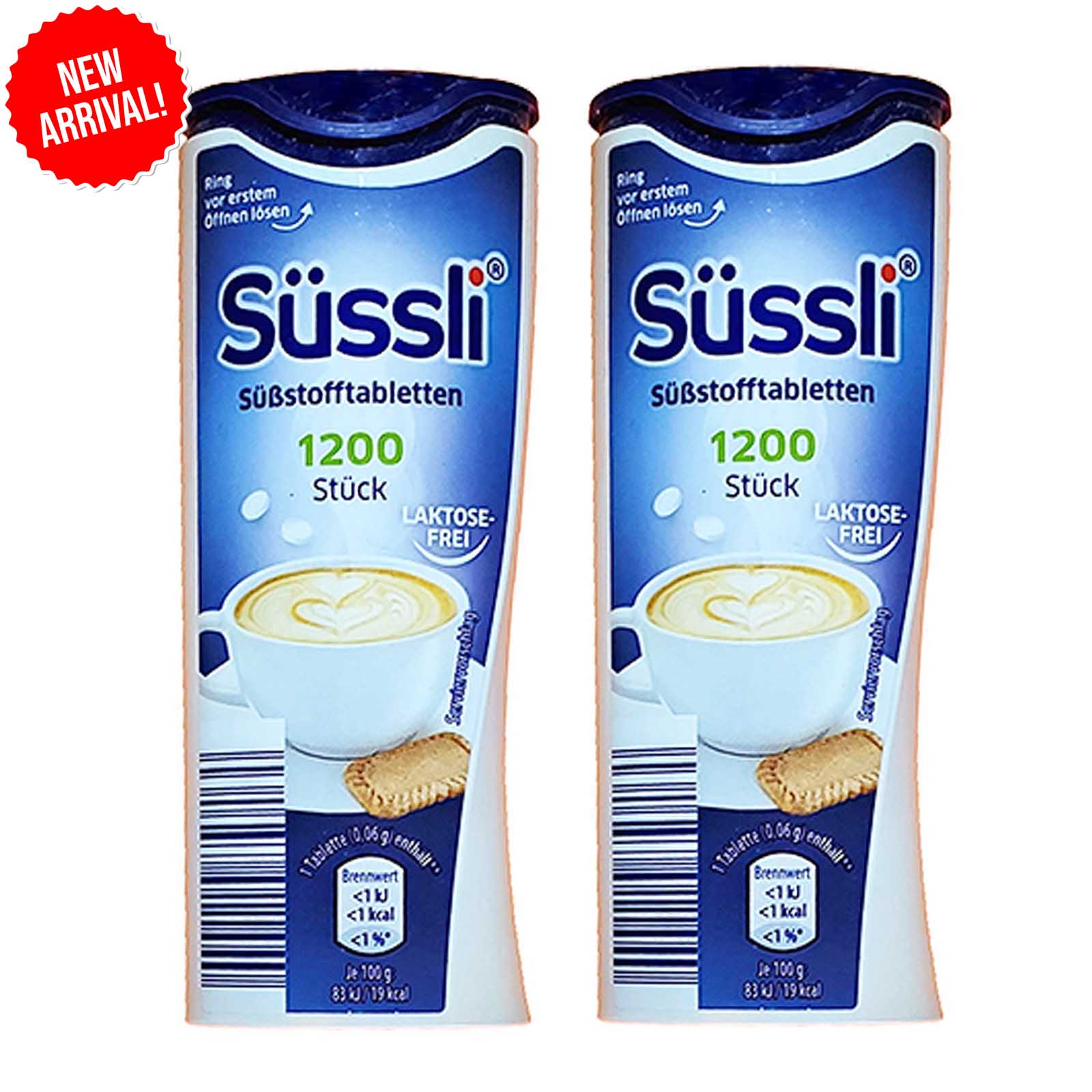 SWEETENER TABLETS SUSSLI ( 2 X 72 GM )