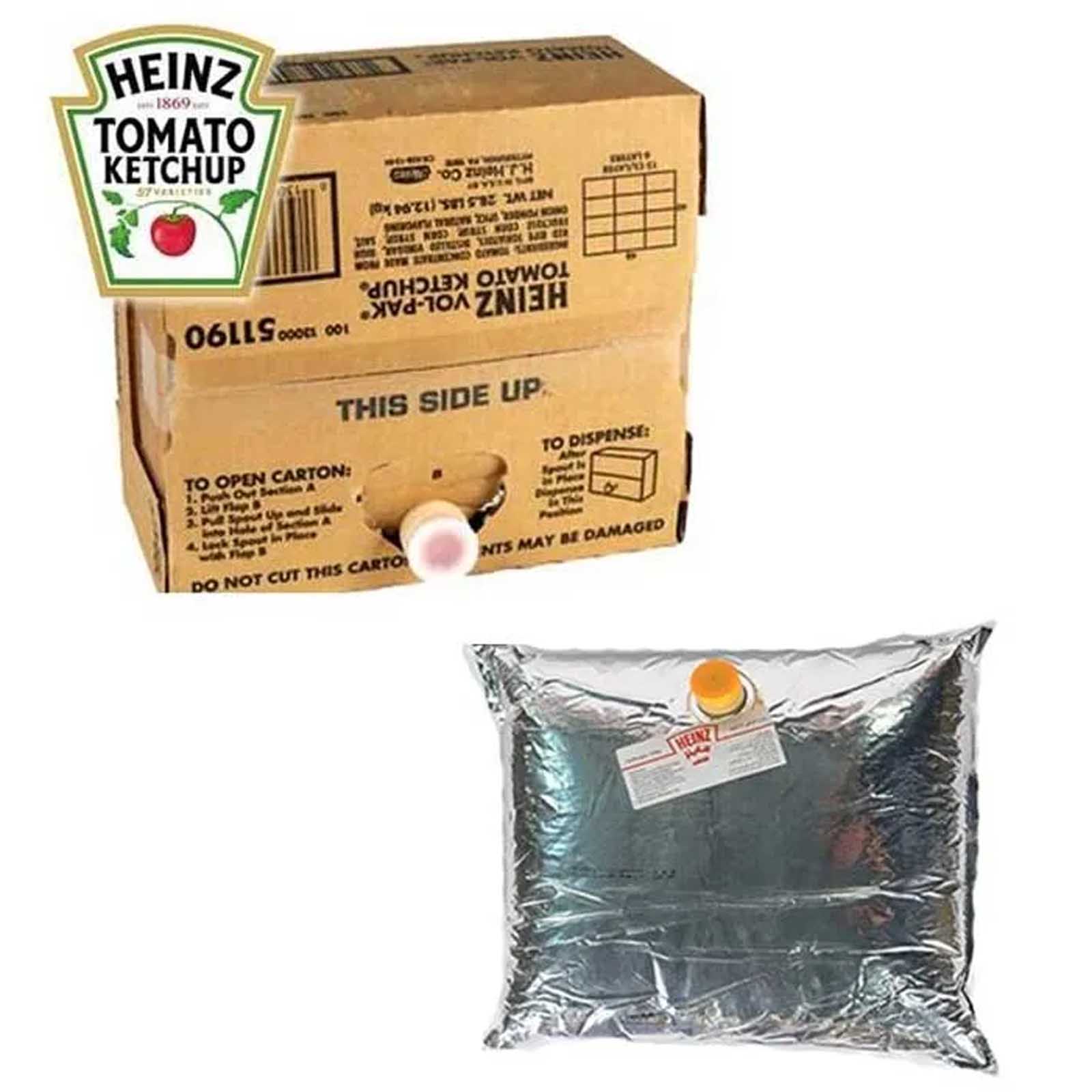 TOMATO KETCHUP VACUUM PACK HEINZ ( 13 KG )