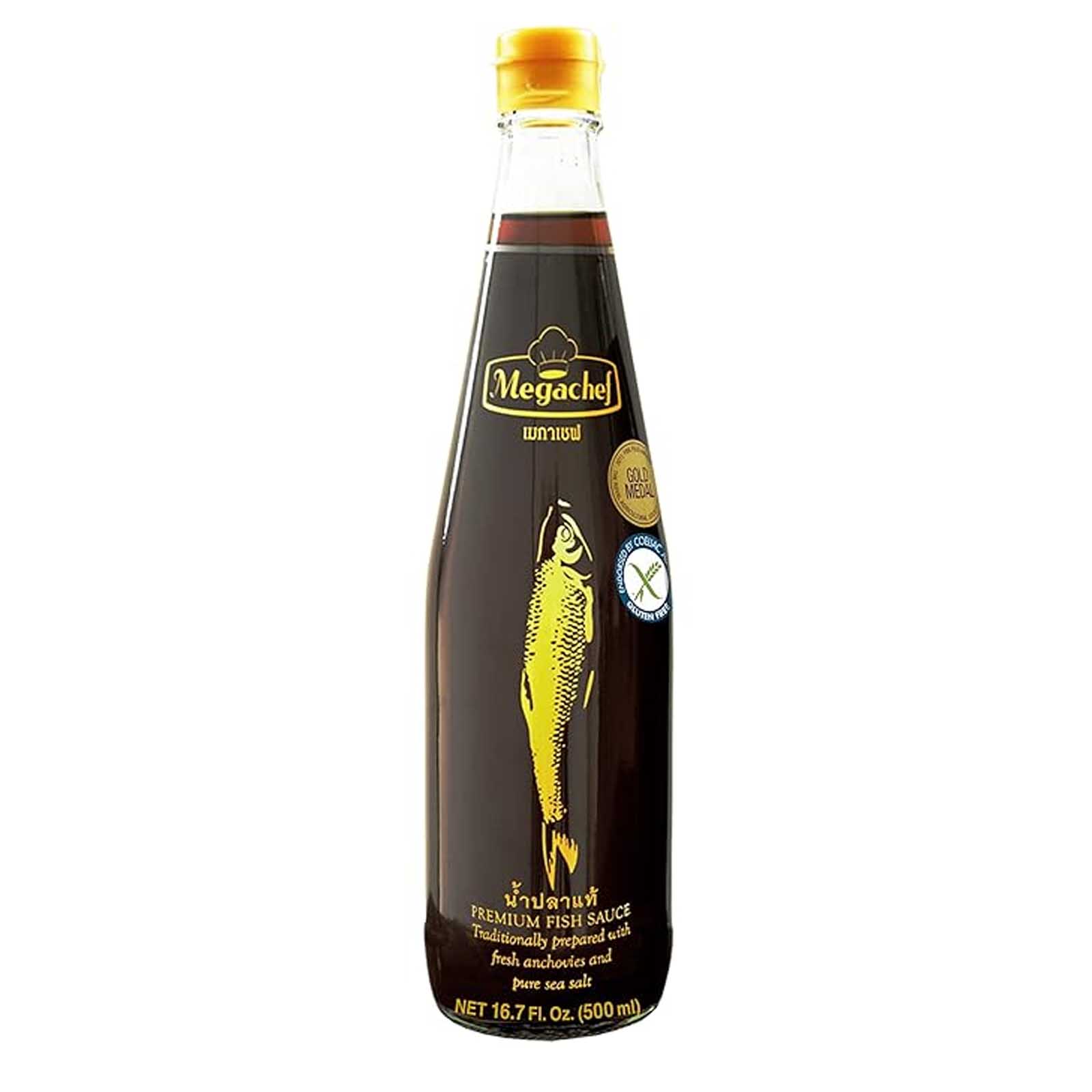 FISH SAUCE GLUTEN FREE PREMIUM MEGACHEF ( 500 ML )