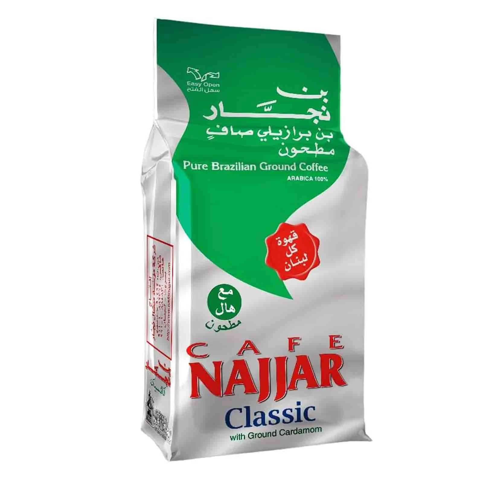 COFFEE CLASSIC GROUND WITH CARDAMOM CAFE NAJJAR ( 200 GM )