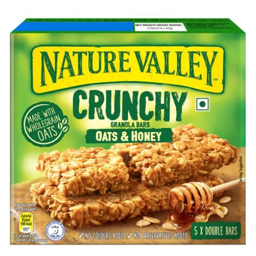 PROTEIN BAR CRUNCHY OATS & HONEY NATURE VALLY ( 252 GM )