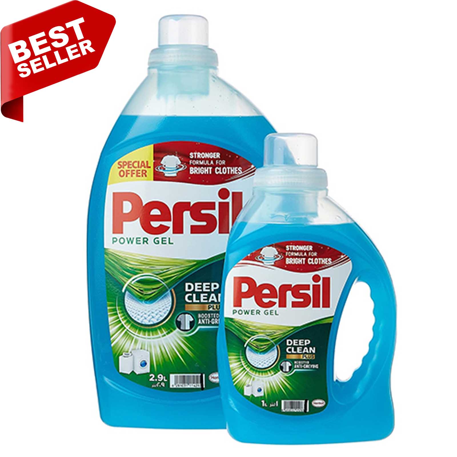 LAUNDRY LIQUID POWER GEL FRONT LOAD PERSIL (2.9 LTR + 1 LTR)