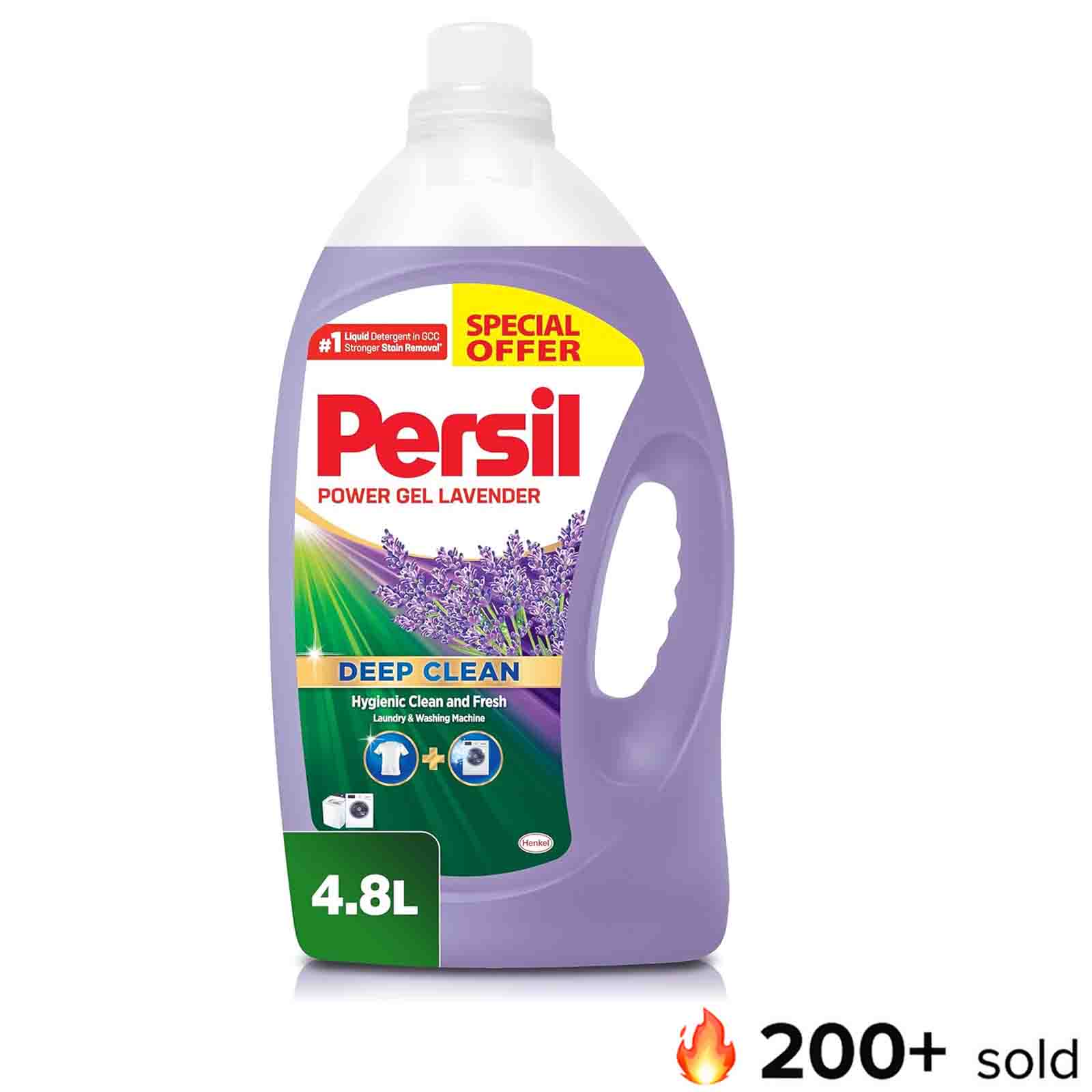  Persil Laundry Liquid Power Gel Lavender Persil 4.8 L
