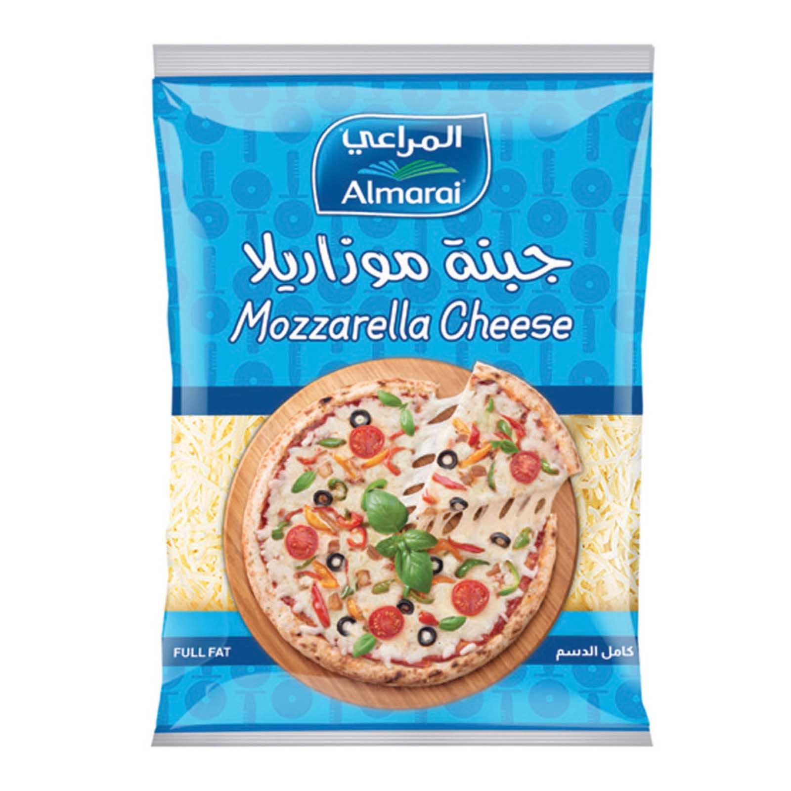 CHEESE MOZZARELLA SHREDDED ALMARAI ( 900 gm )