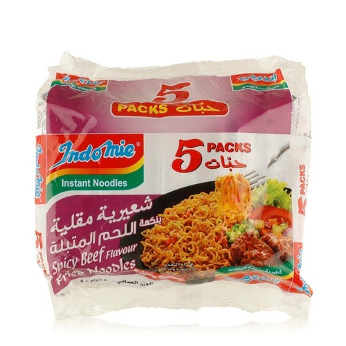 NOODLES FRIED SPICY BEEF INDOME ( 5 X 80 GM )