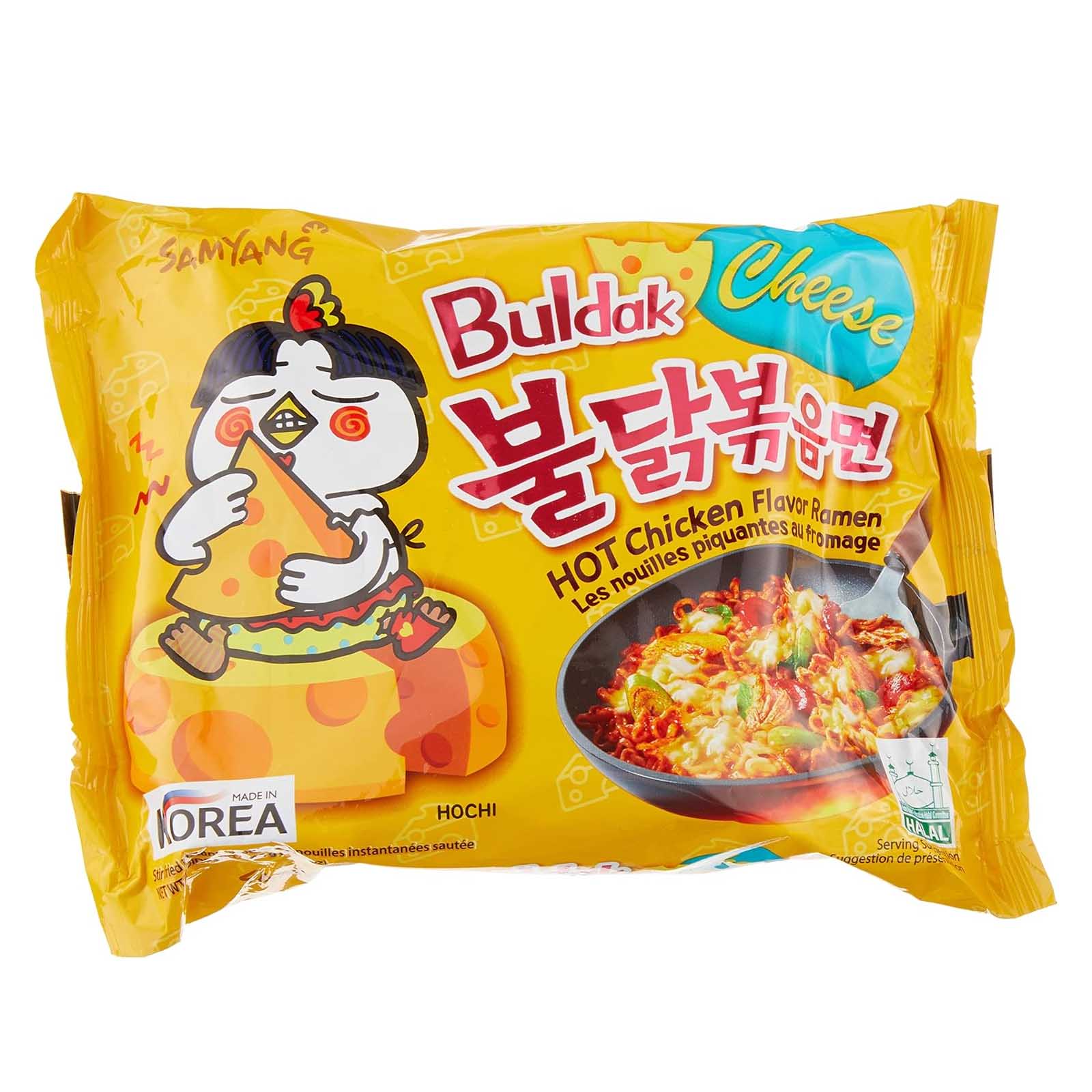  Samyang Cheese Hot Chicken Flavor Ramen Fried Noodles 5 x 140g