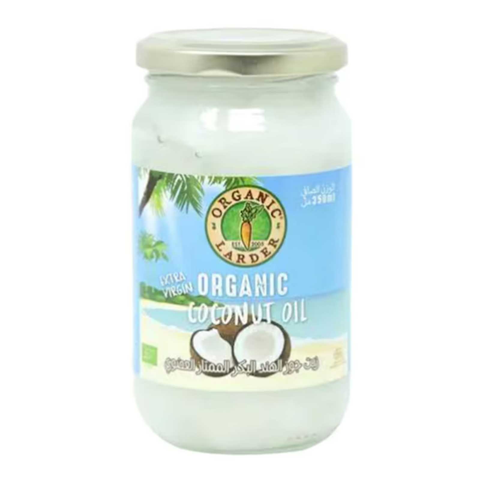  Organic Larder Virgin Coconut Oil 350 ml