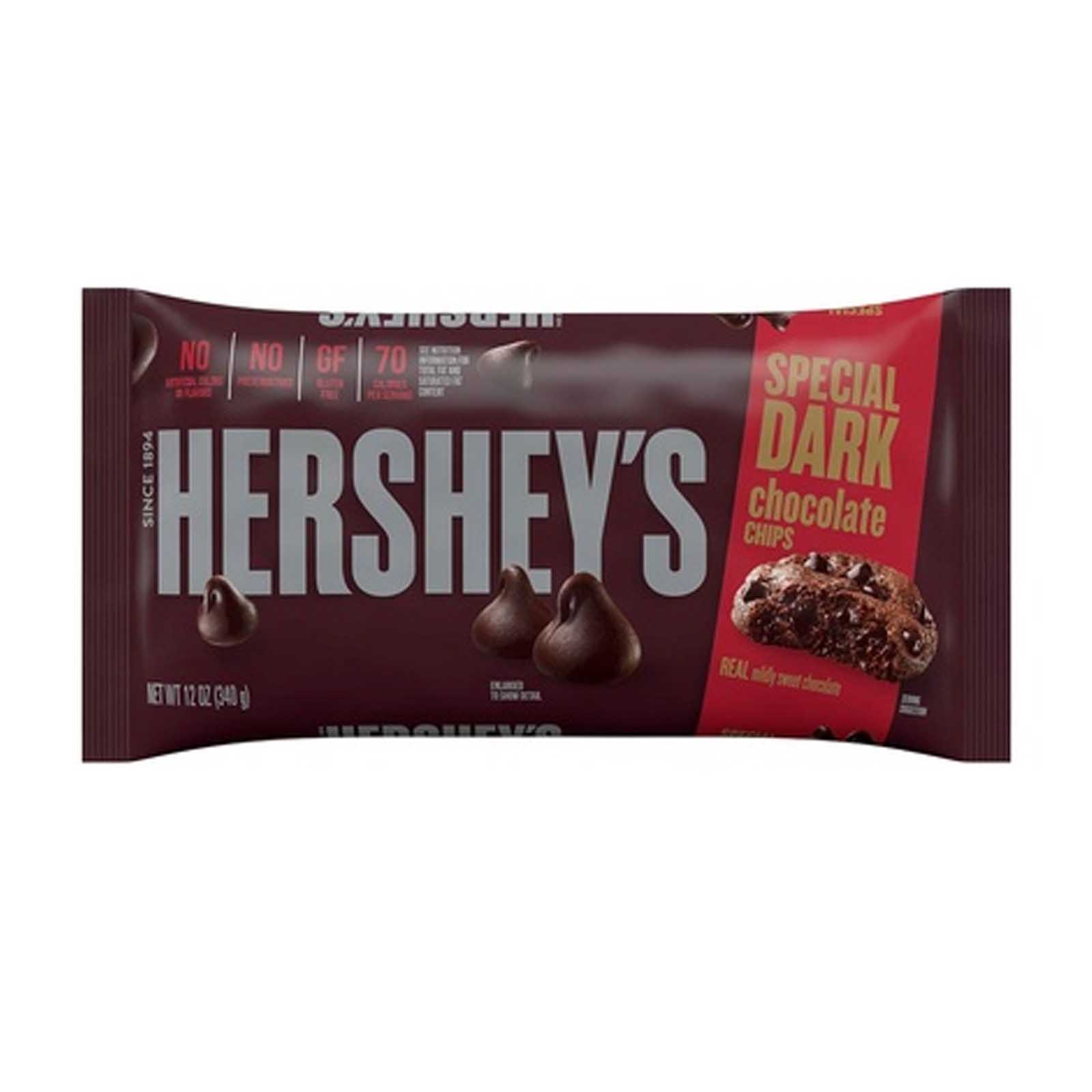 CHOCOLATE CHIPS SPECIAL DARK HERSHEYS ( 340 GM )