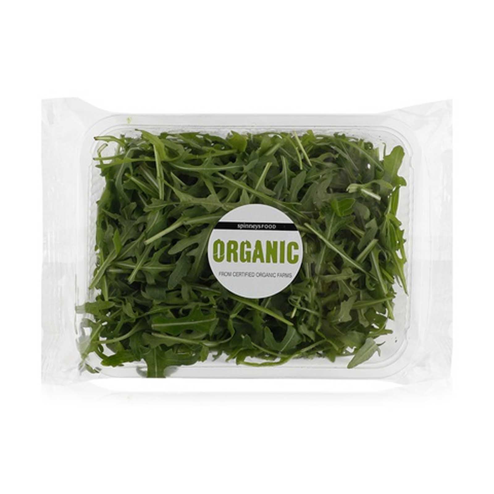 SALAD ROCKET ORGANIC SPINNEYS FOOD ( 100 GM )