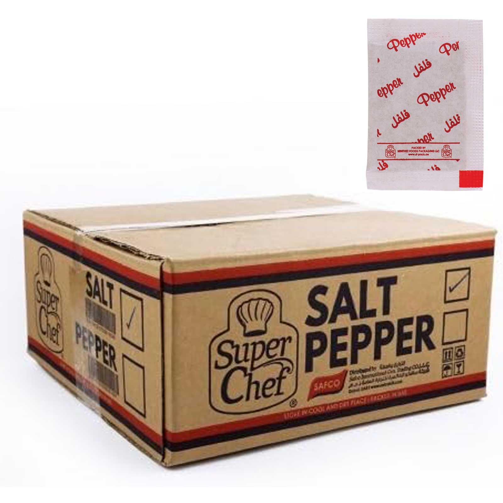 PEPPER PORTIONS SUPER CHEF ( 1000 X 0.5 gm )