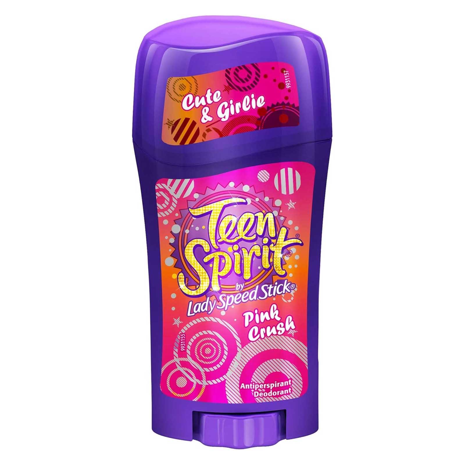 ANTIPERSPIRANT DEO STICK PINK CRUSH TEEN SPIRIT LADY SPEED STICK ( 65 GM )