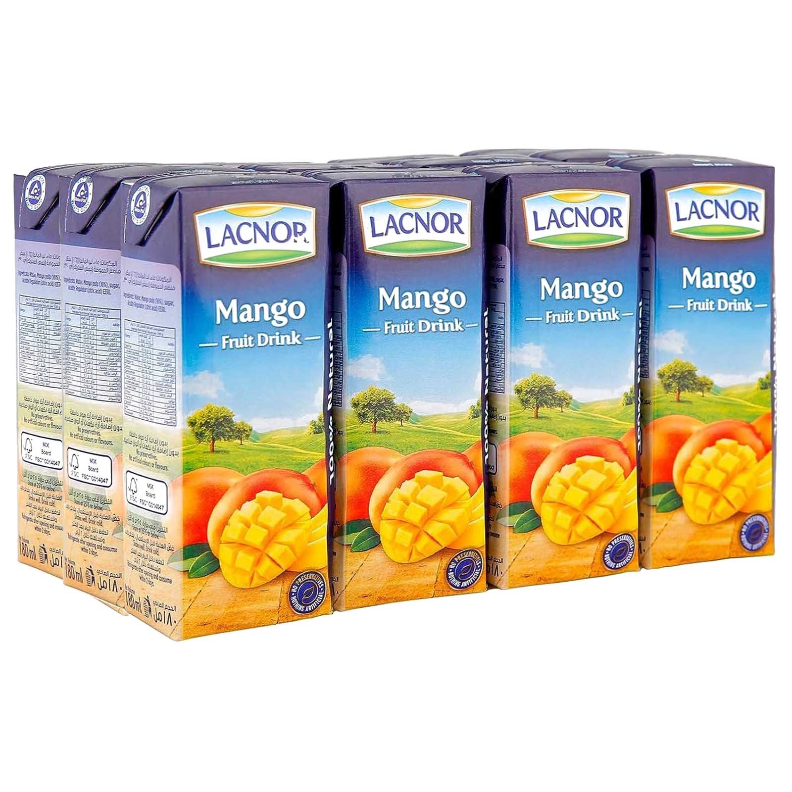 JUICE MANGO LACNOR ( 12 X 1 LTR )