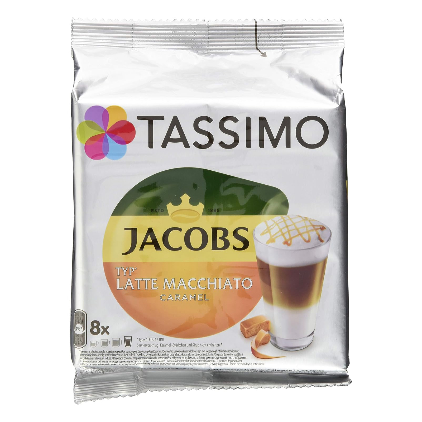  Jacobs Latte Macchiato Caramel Coffee 268 Gm