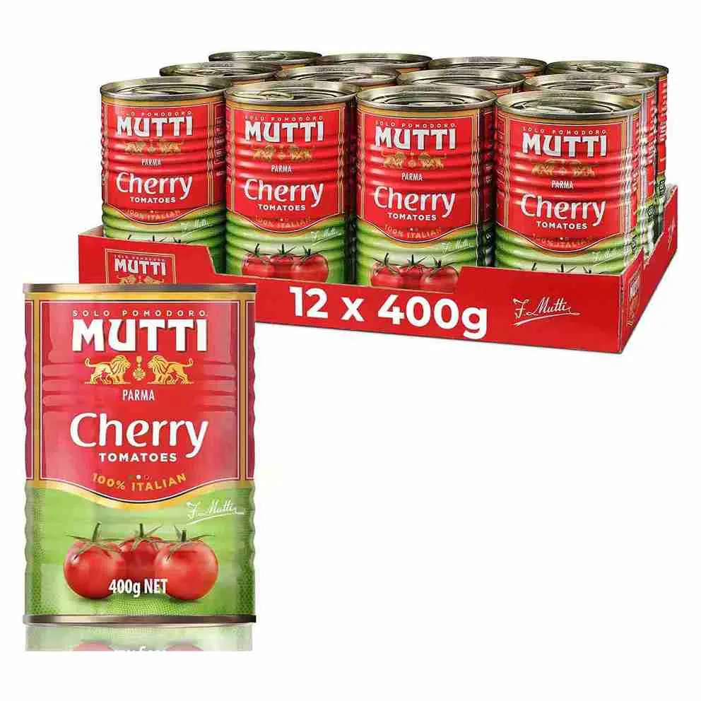 CHERRY TOMATOES MUTTI ( 12 X 400 GM )