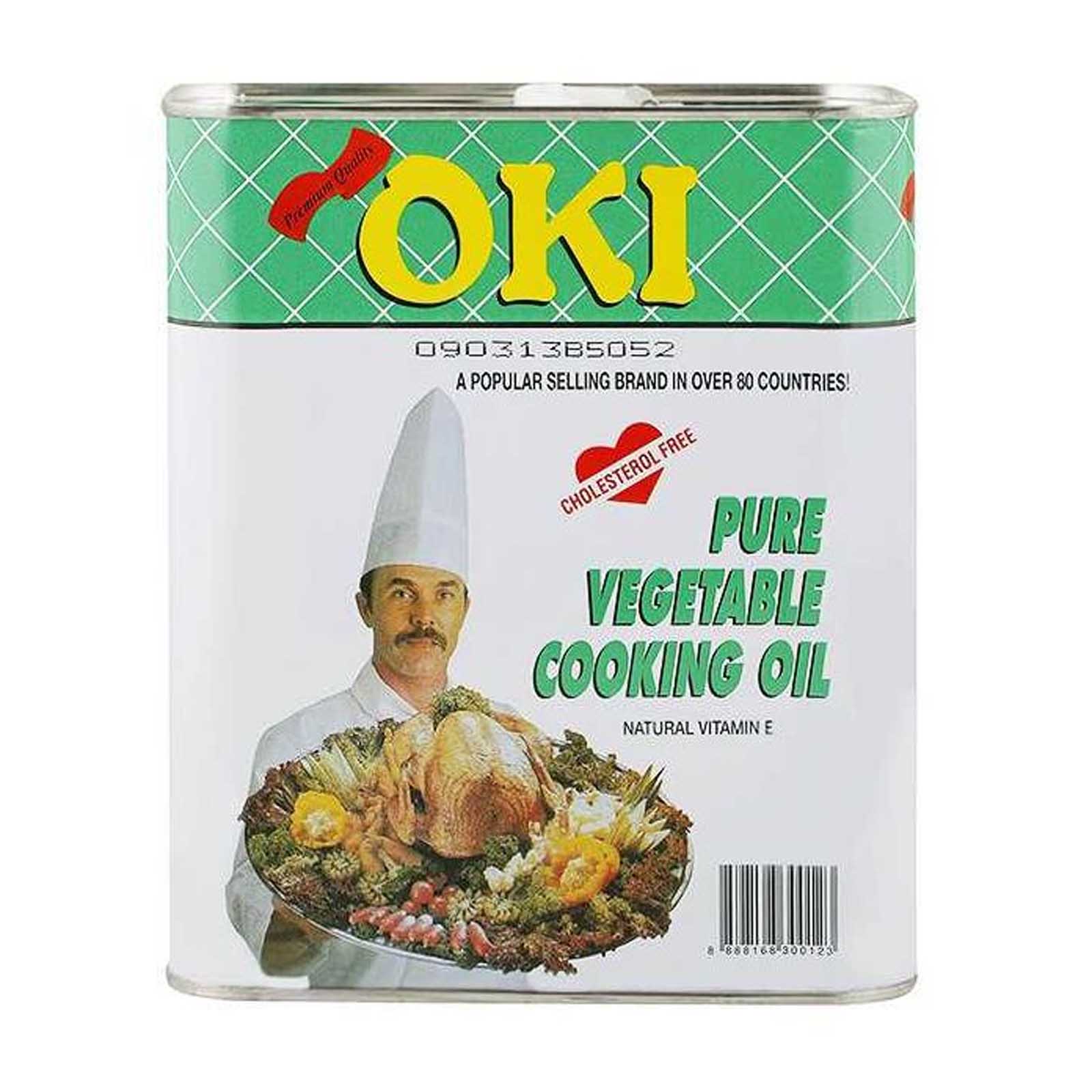 OIL VEGETABLE COOKING TIN OKI ( 1.8 LTR )