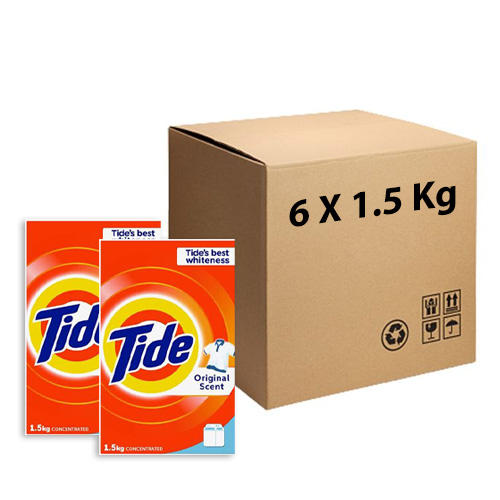  Tide Detergent Powder Blue 6 X 1.5 Kg