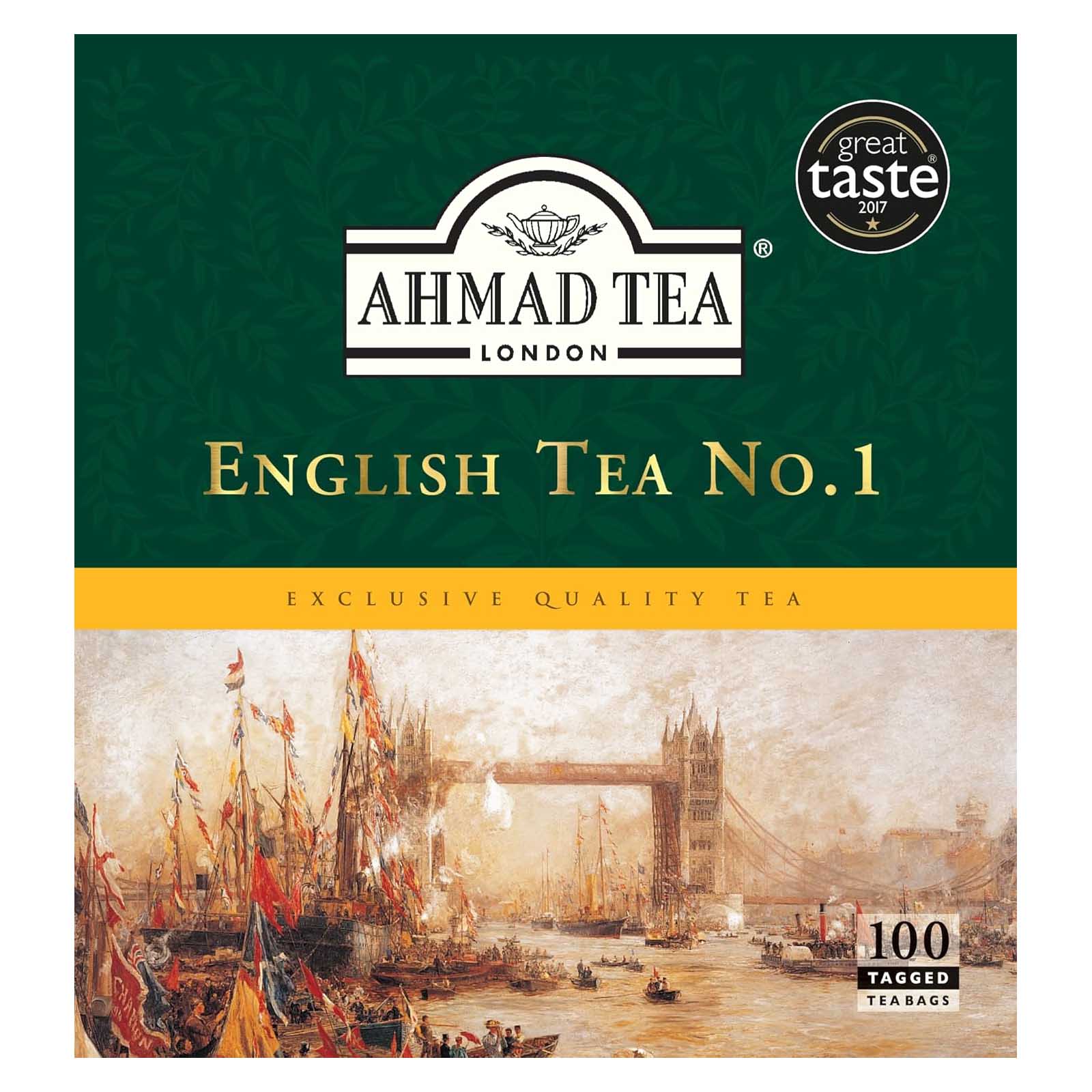 TEA ENGLISH NO.1 AHMAD TEA ( 100 BAGS )