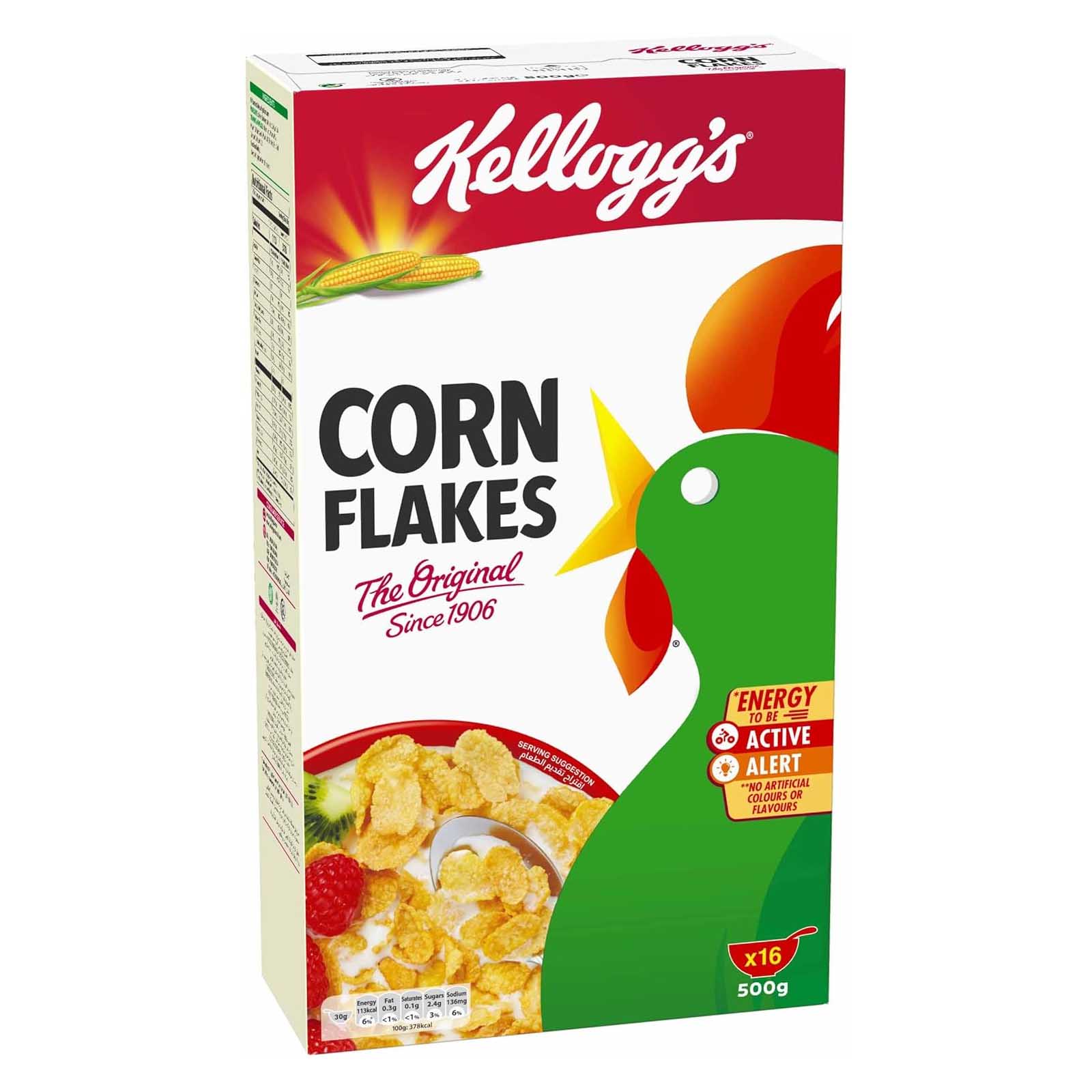 CORN FLAKES ORIGINAL KELLOGGS ( 500 GM  )